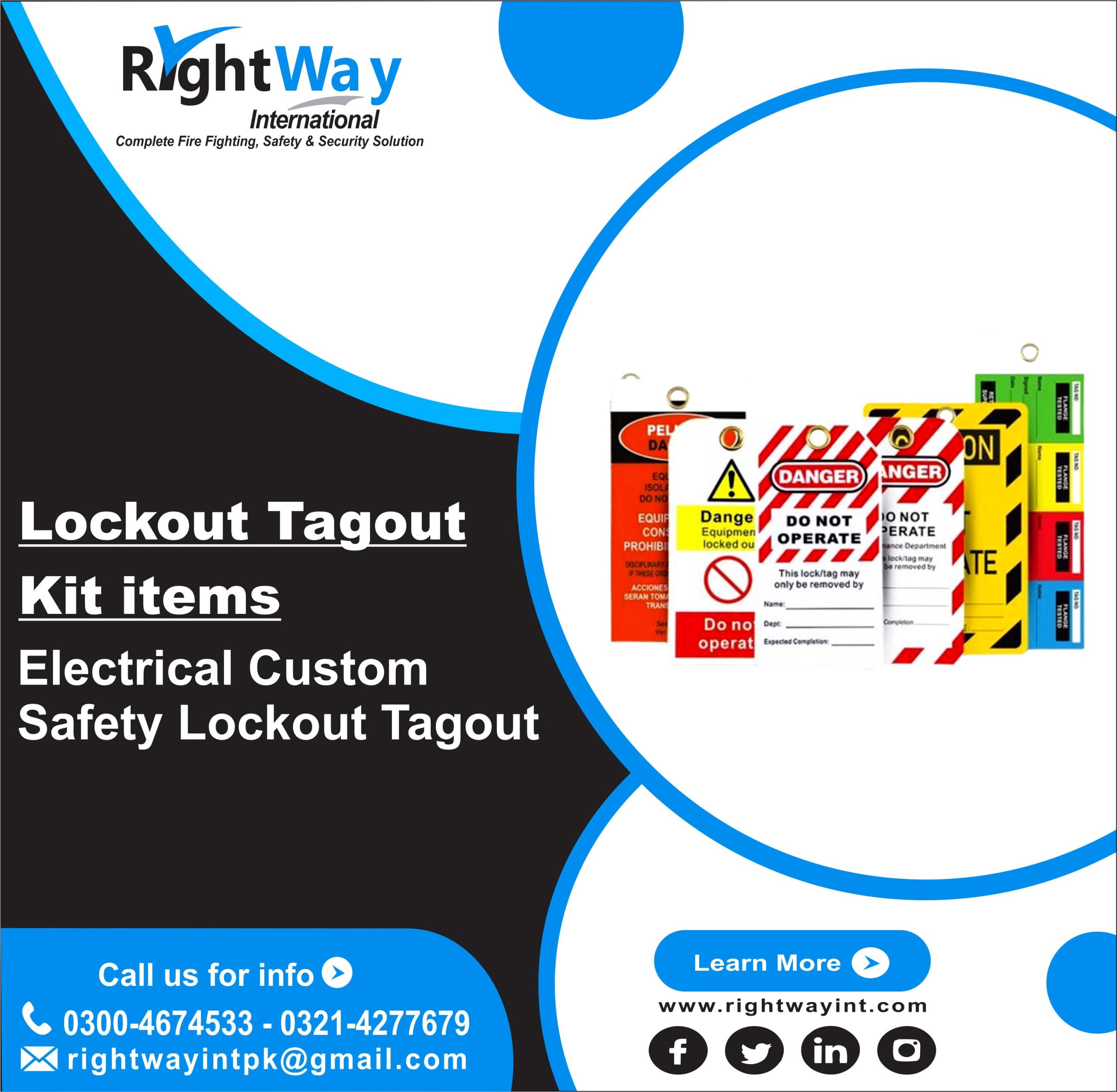 Electrical Custom Safety Lockout Tagout