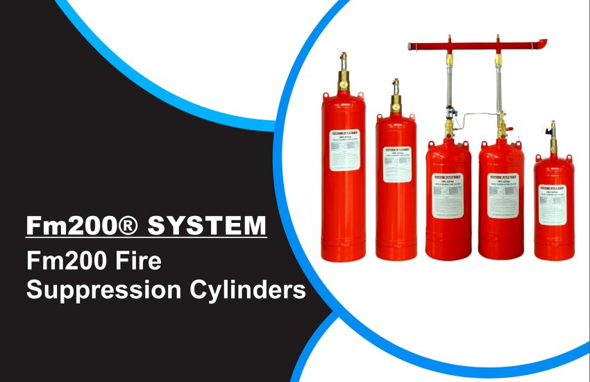 FM200 Fire Suppression System Cylinders