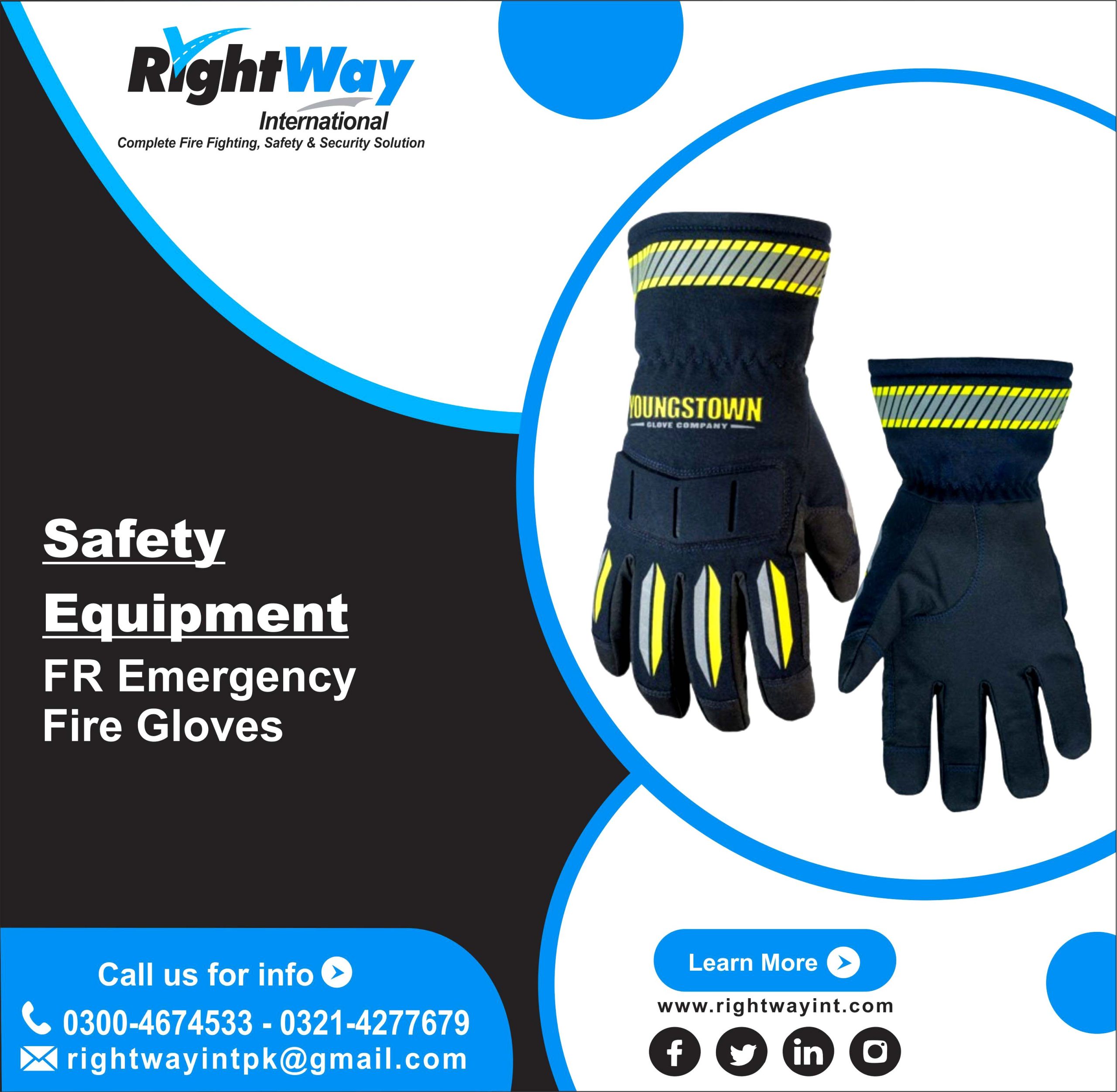 FR Emergency Fire Gloves