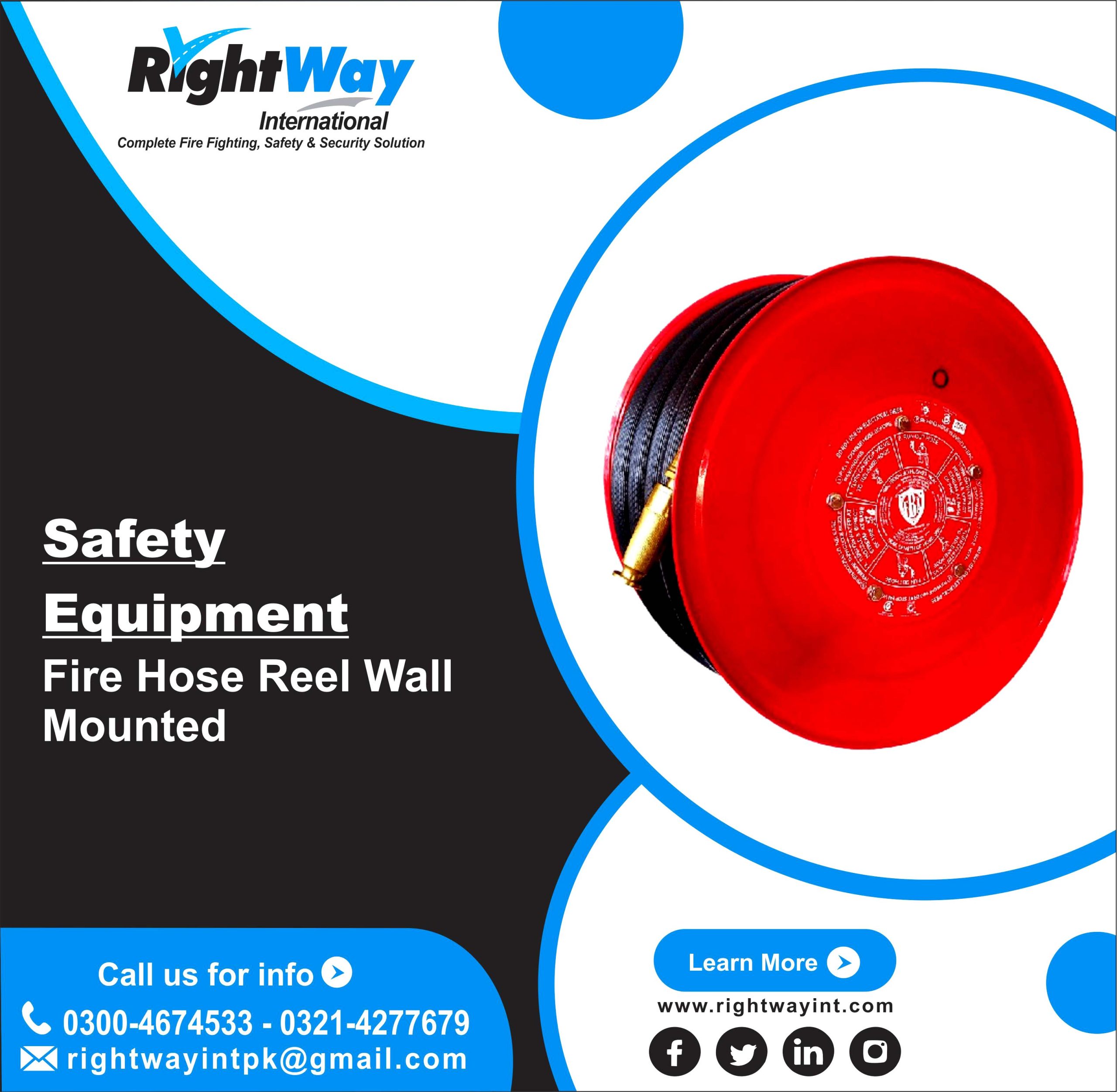 Fire Hose Reel Wall Mounted