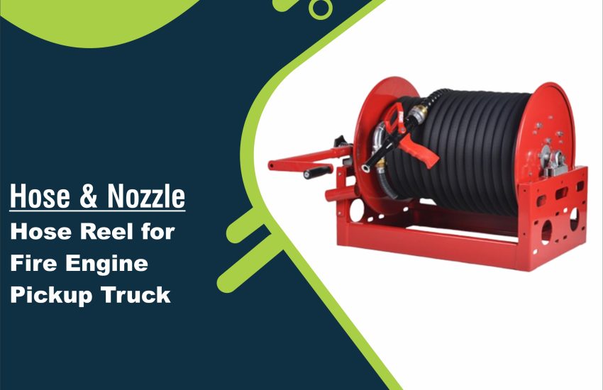 Hose Reel for Fire Engine Pickup Truck