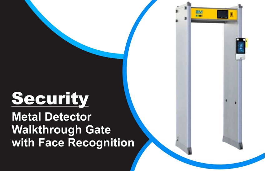 Metal Detector Walkthrough Gate with Face Recognition