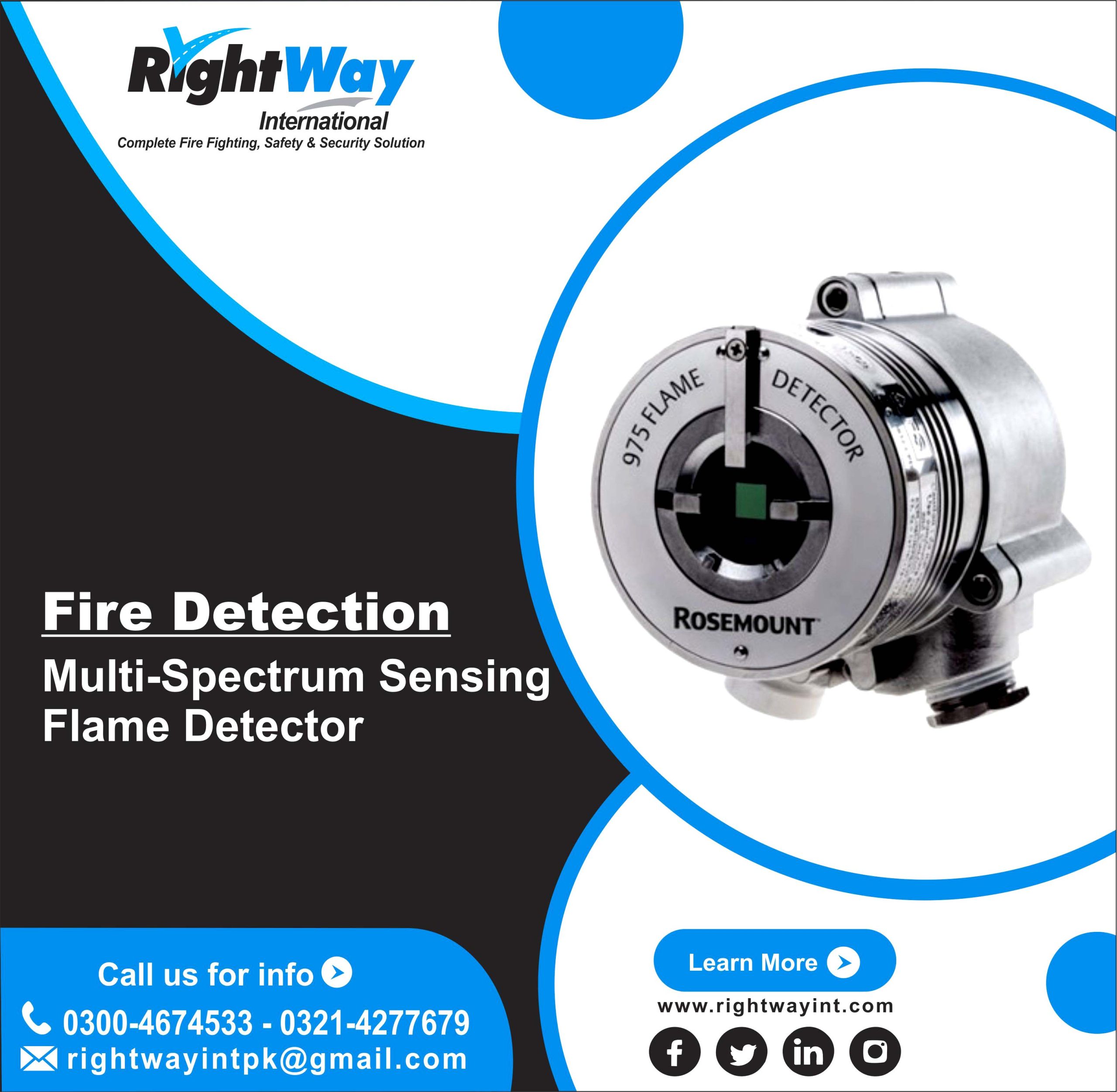 Multi-Spectrum Sensing Flame Detector