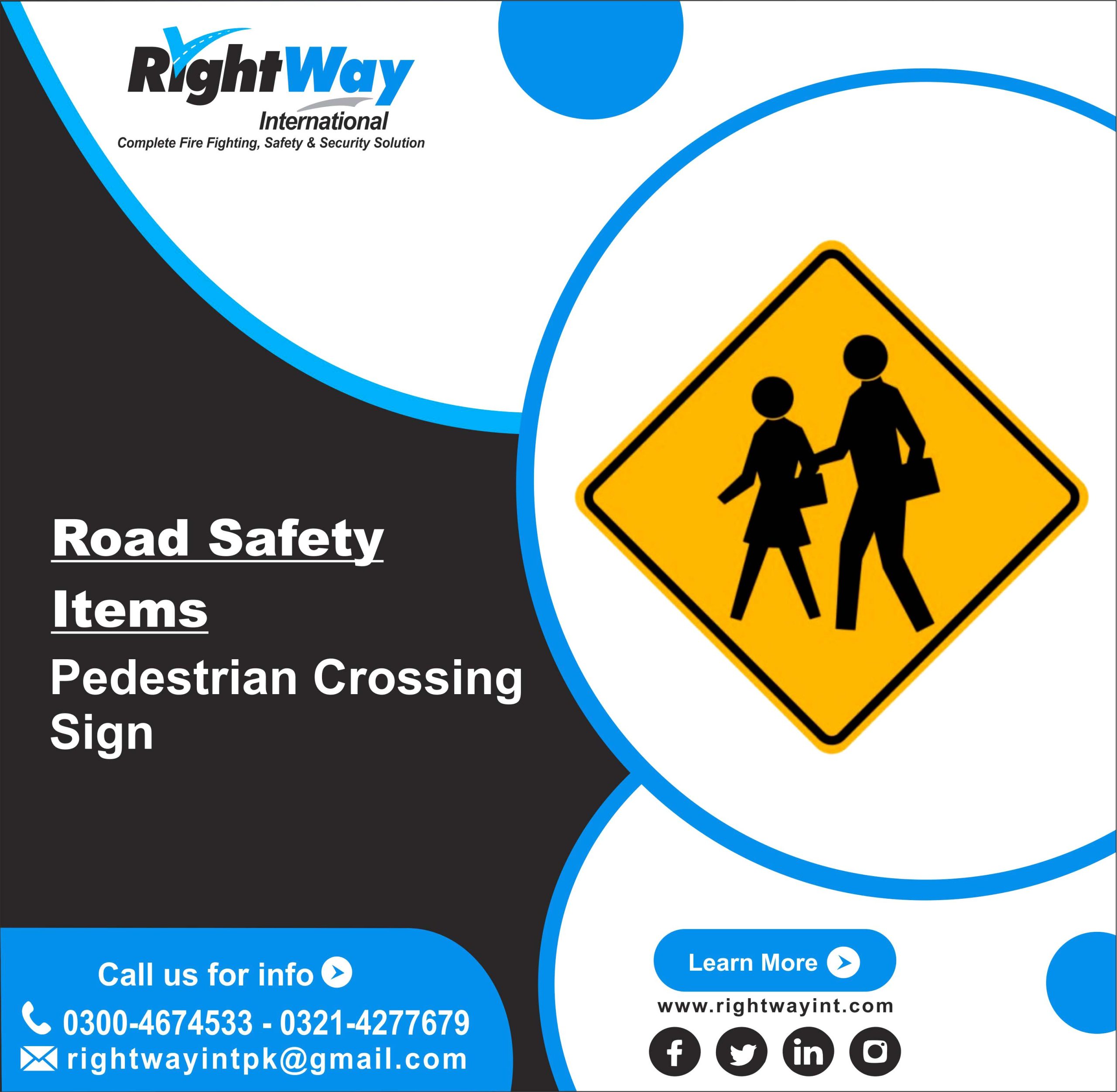 Pedestrian Crossing Sign