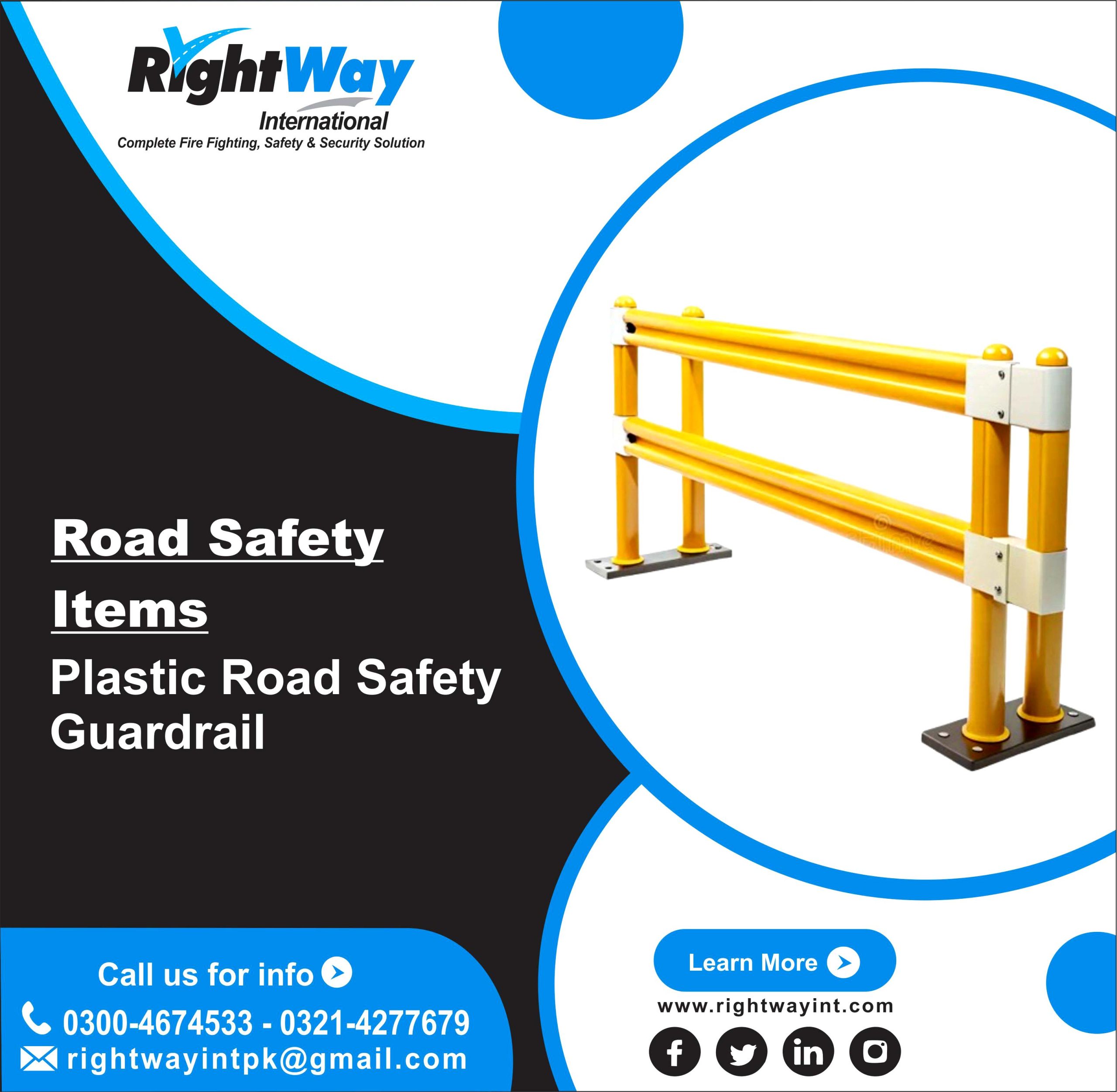 Plastic Road Safety Guardrail