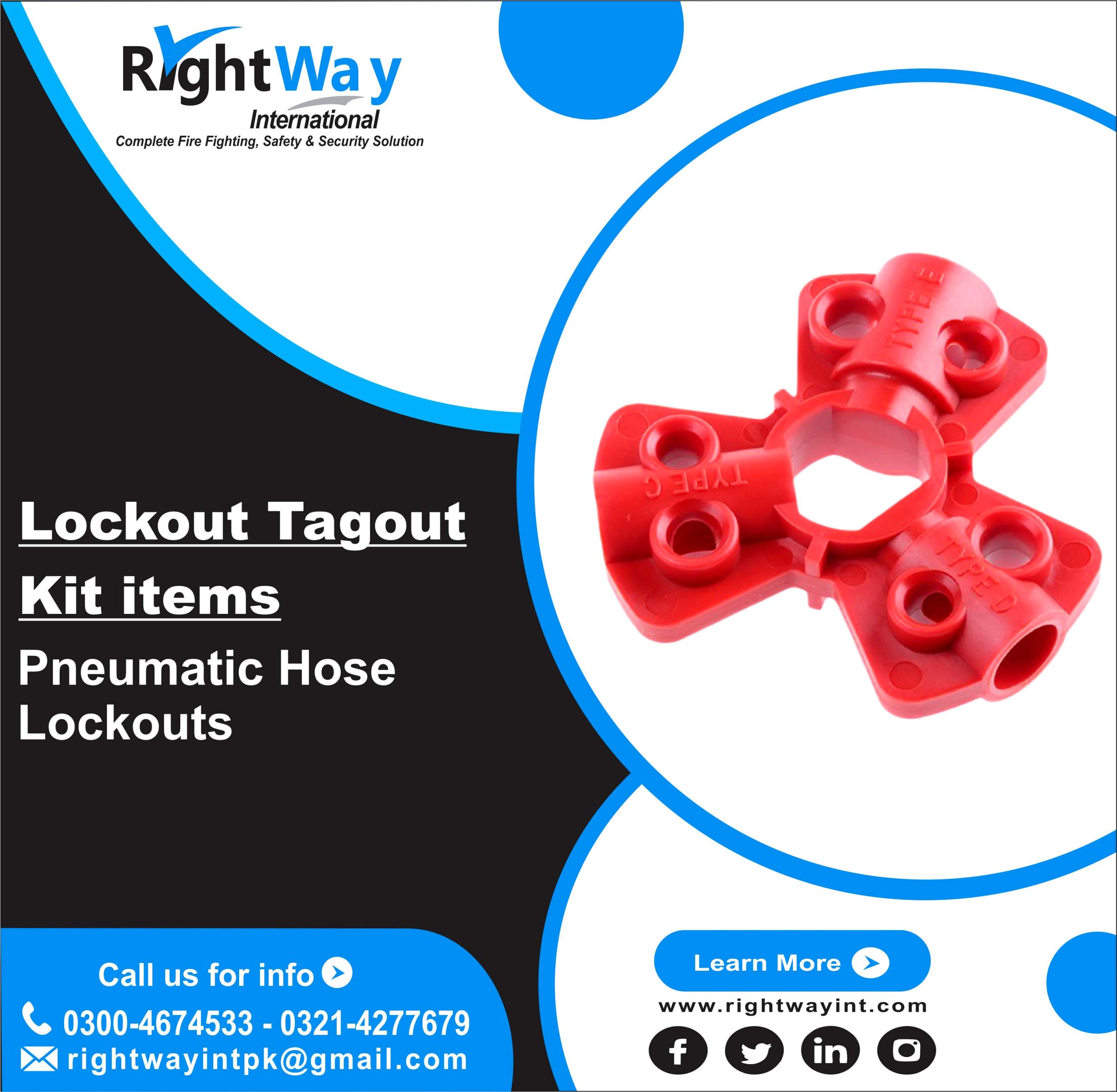 Pneumatic Hose Lockouts