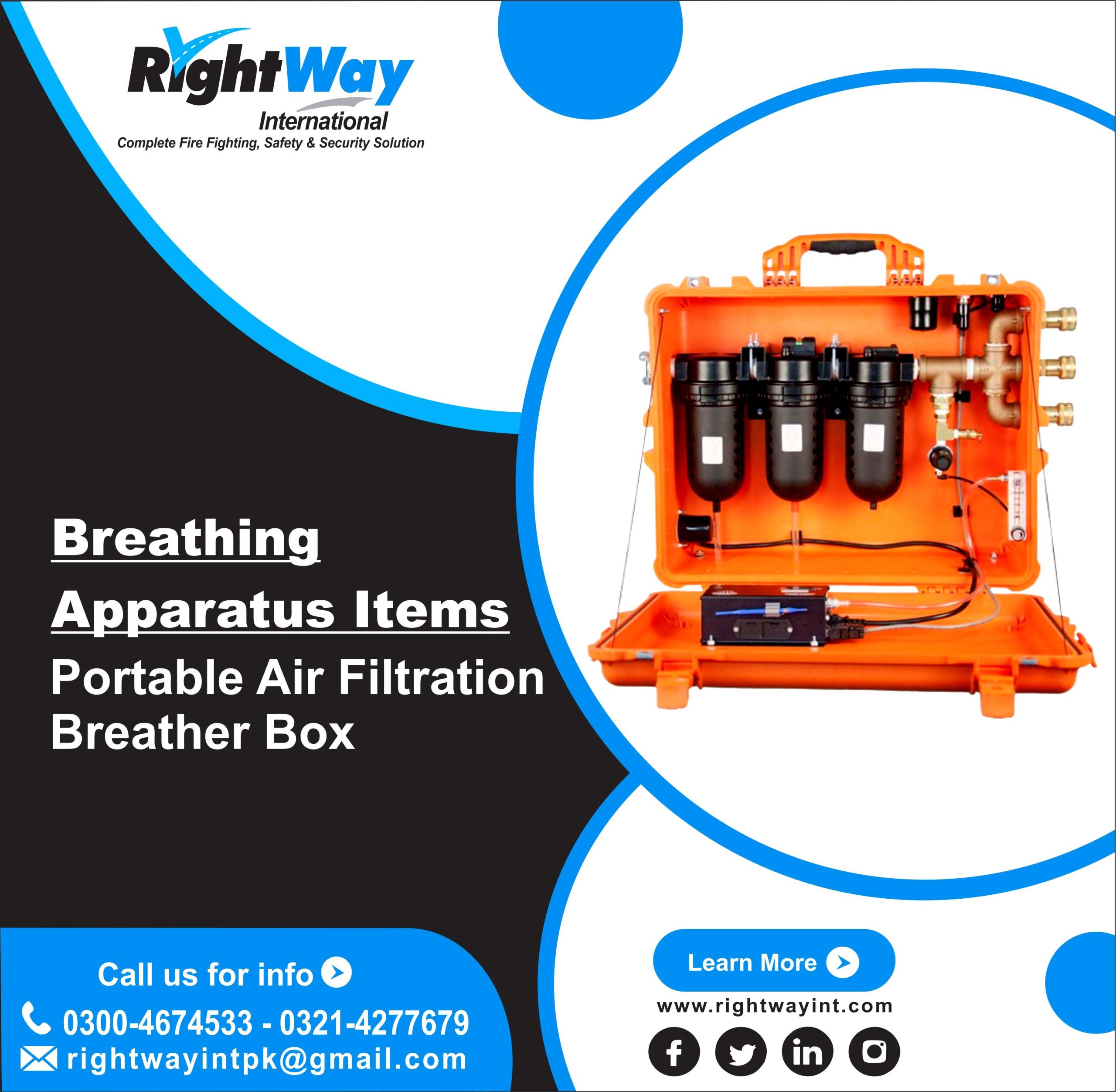 Portable Air Filtration Breather Box