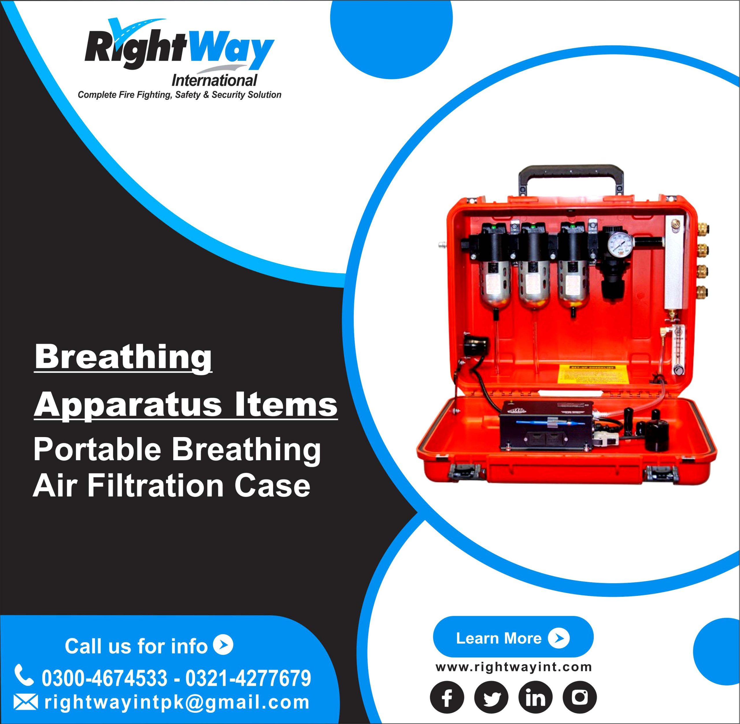 Portable Breathing Air Filtration Case