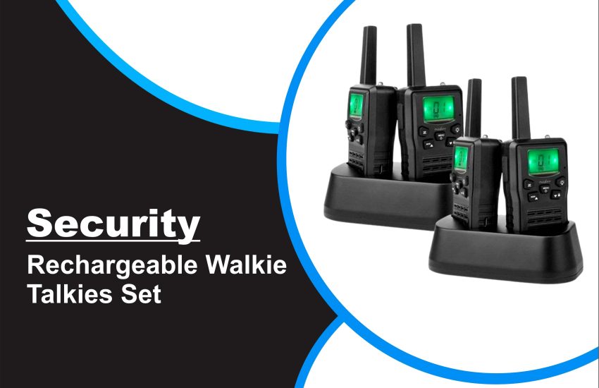 Rechargeable Walkie Talkies Set