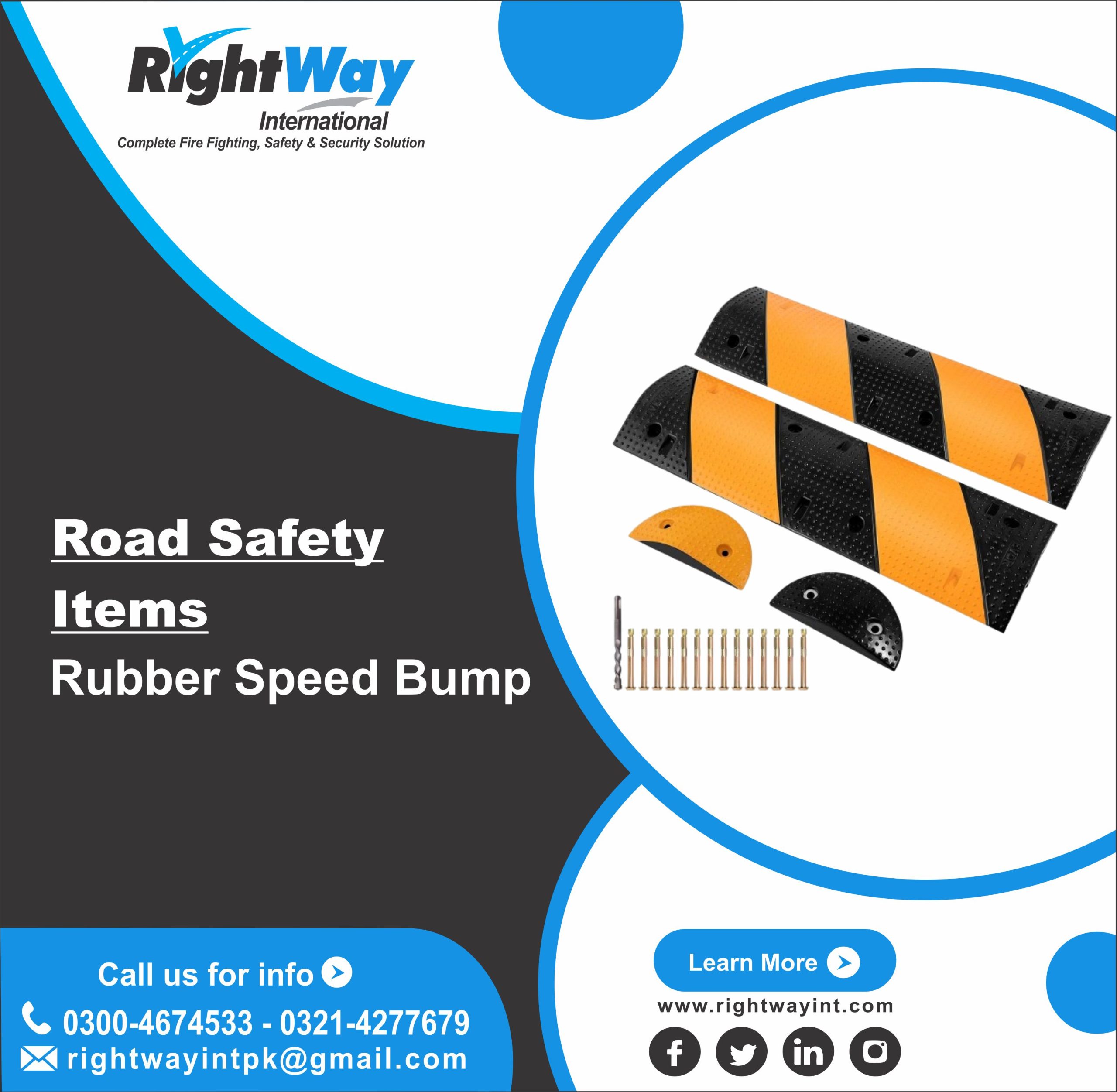 Rubber Speed Bump