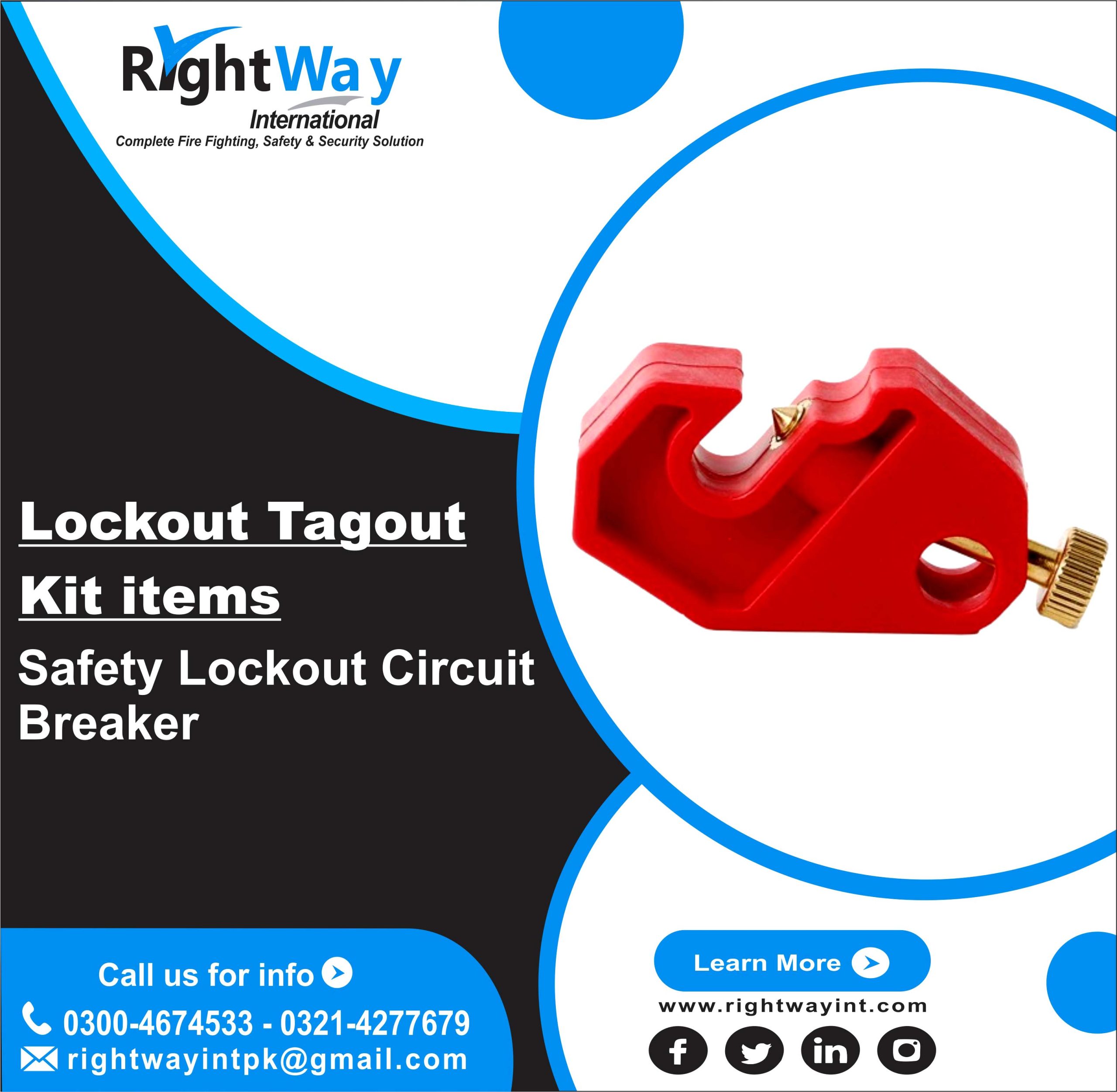 Safety Lockout Circuit Breaker