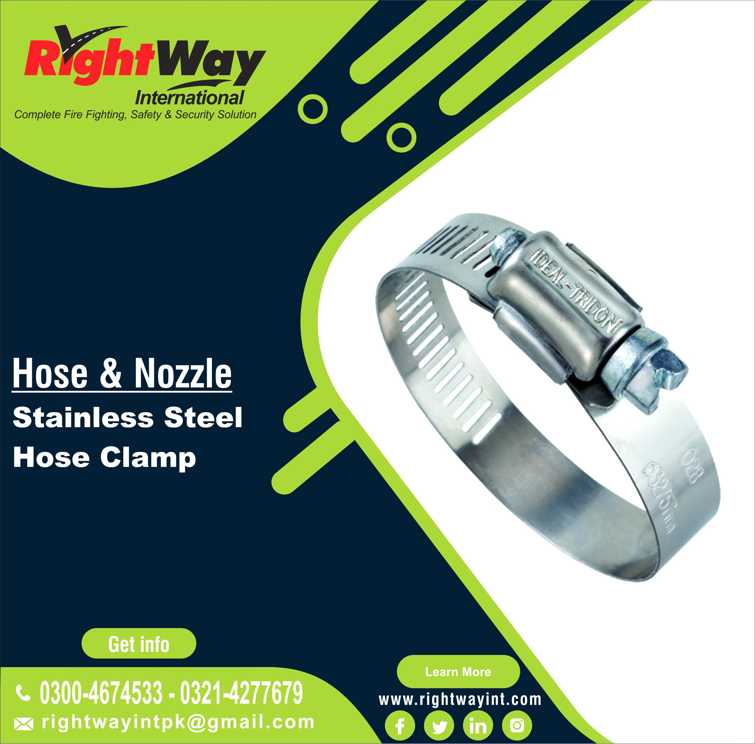 Stainless Steel Hose Clamp