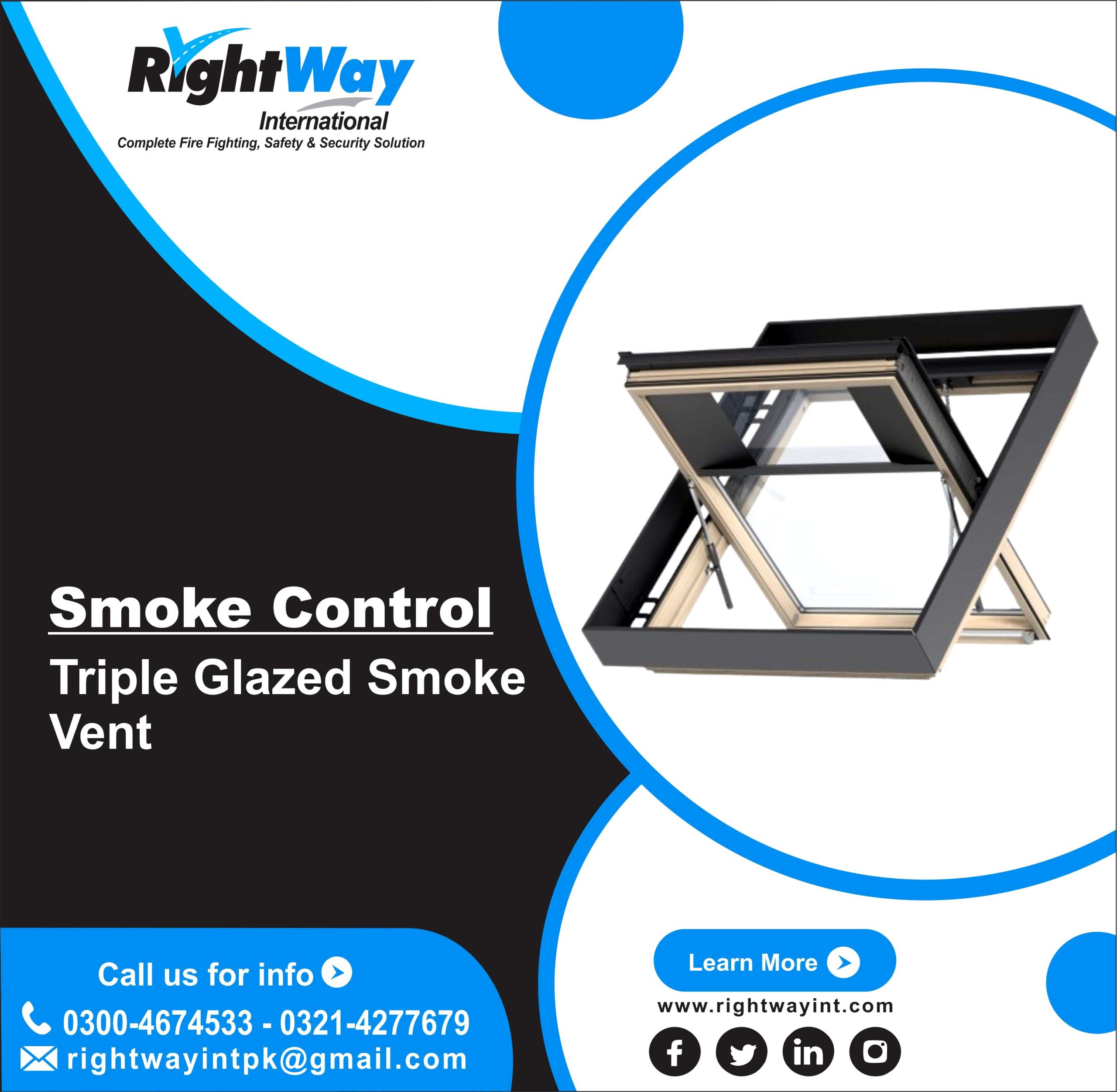 Triple Glazed Smoke Vent