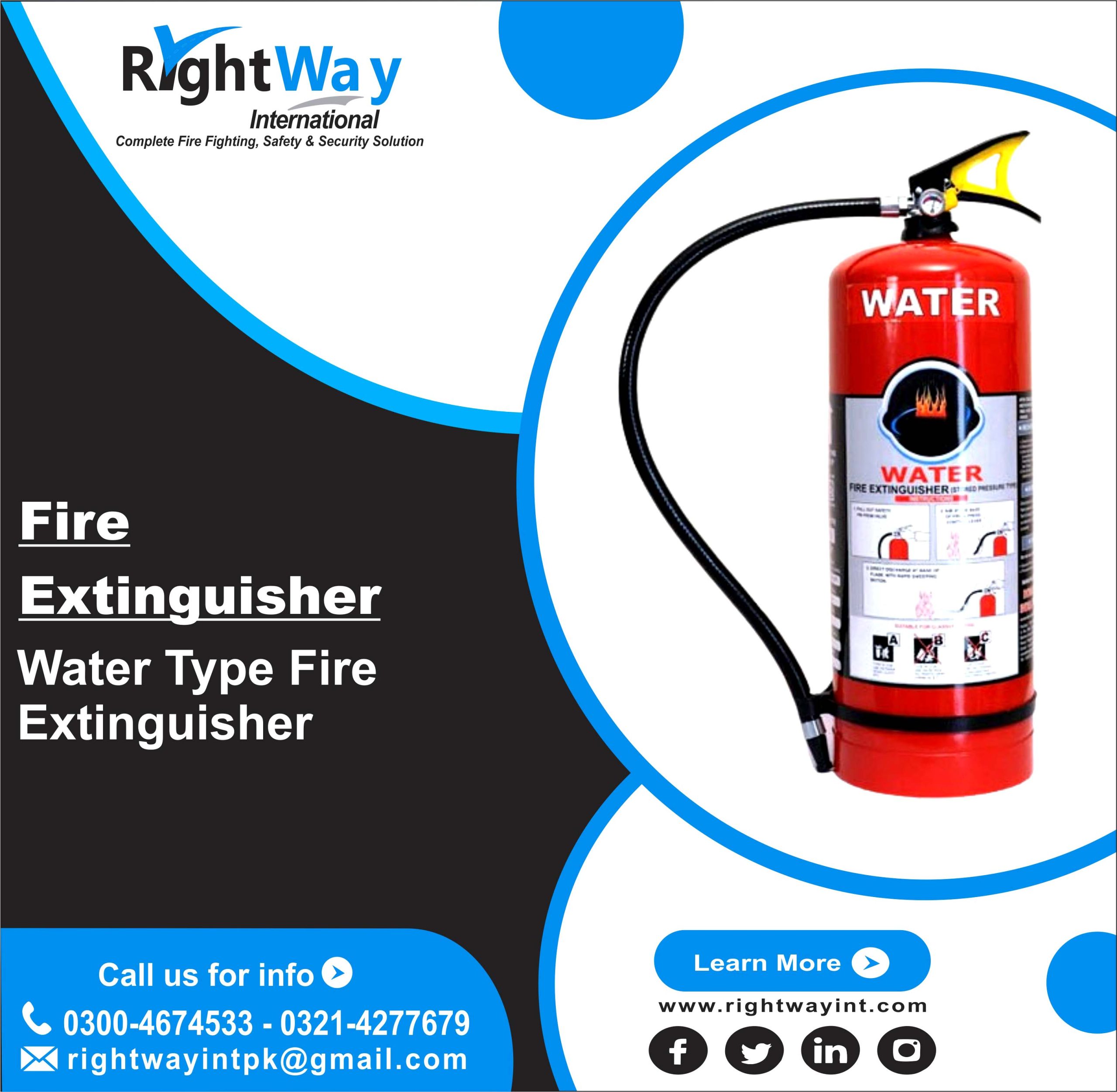 Water Type Fire Extinguisher Benefits