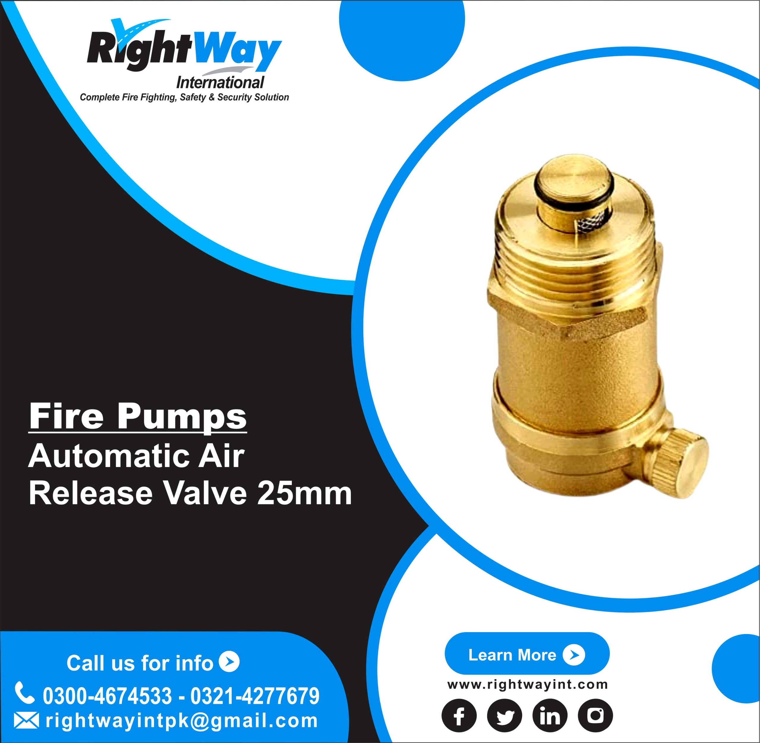 Automatic Air Release Valve 25mm