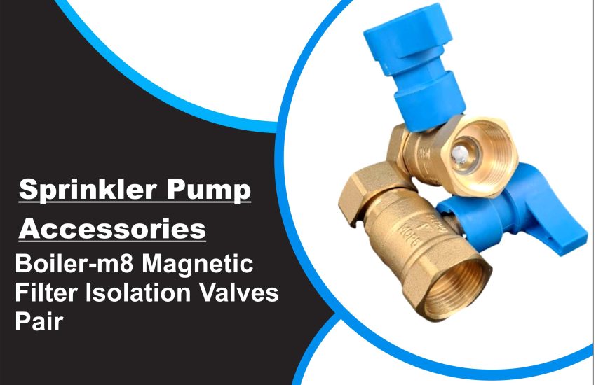 Boiler-m8 Magnetic Filter Isolation Valves Pair