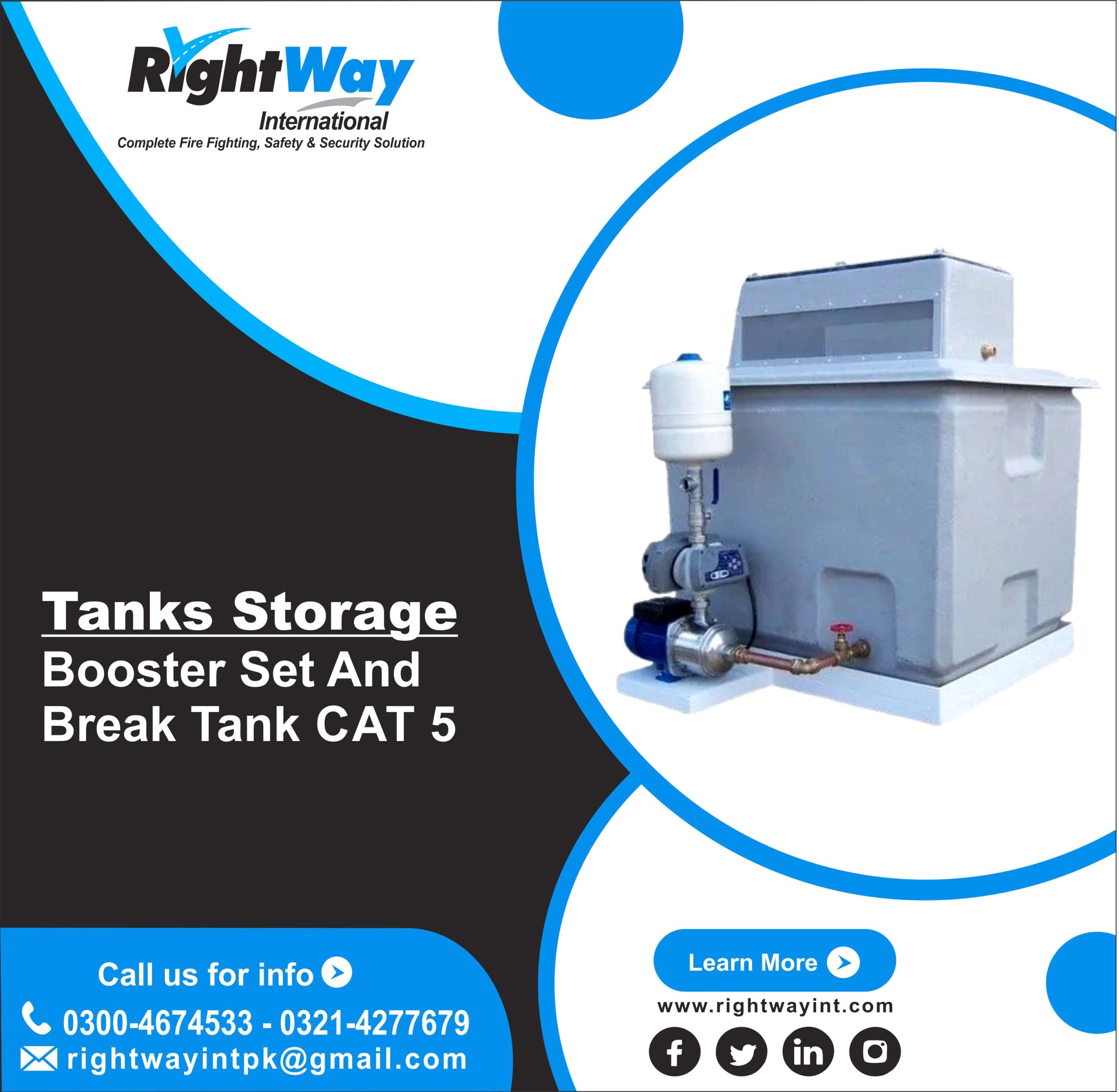 Booster Set And Break Tank CAT 5
