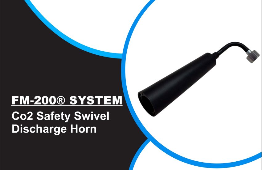 CO2 Safety Swivel Discharge Horn