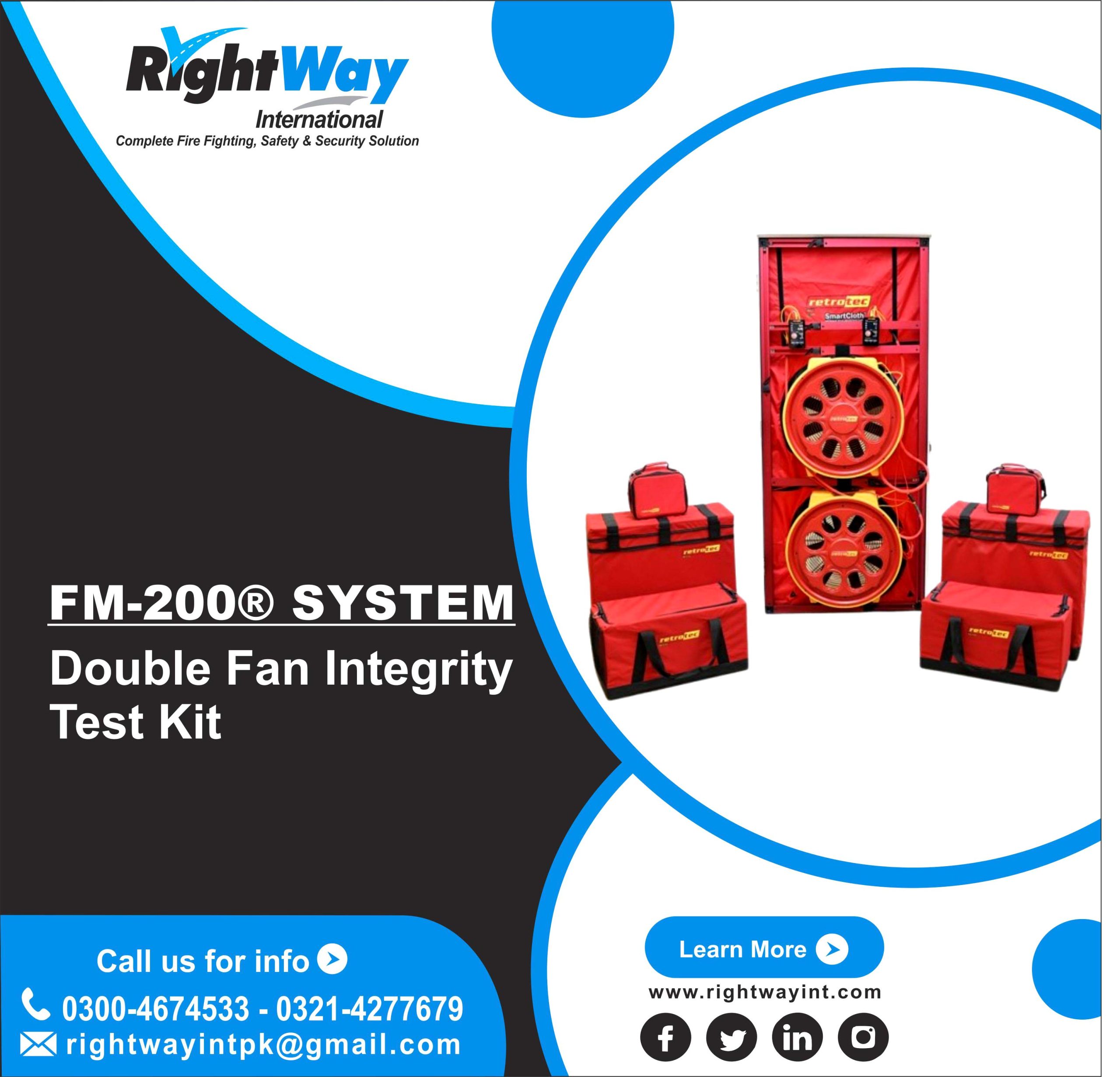 Double Fan Integrity Test Kit