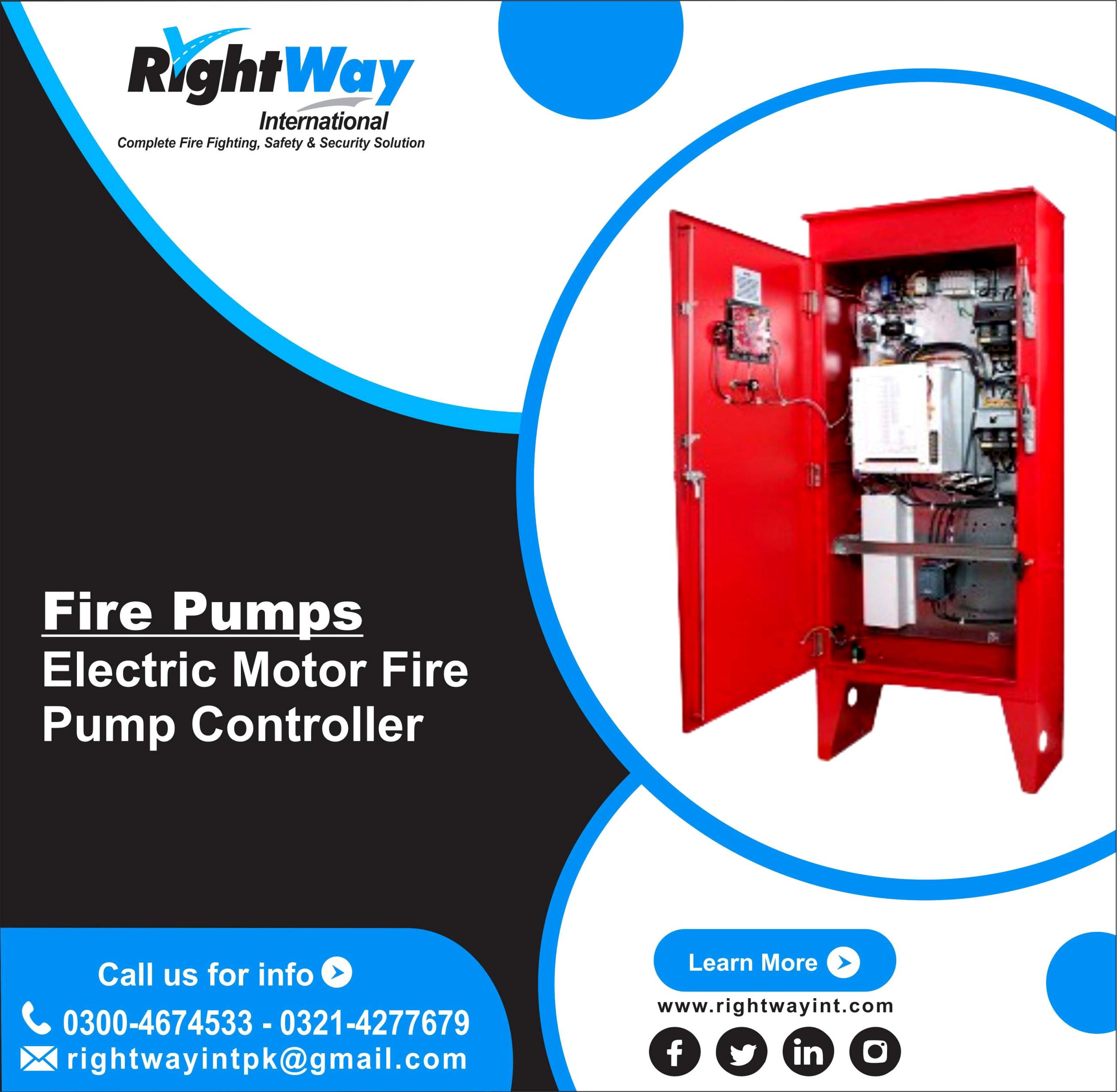 Electric Motor Fire Pump Controller