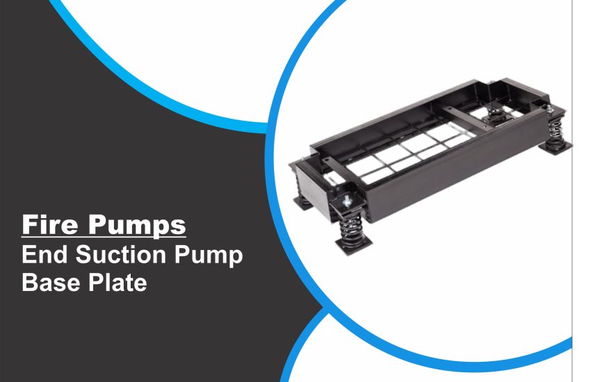 End Suction Pump Base Plate