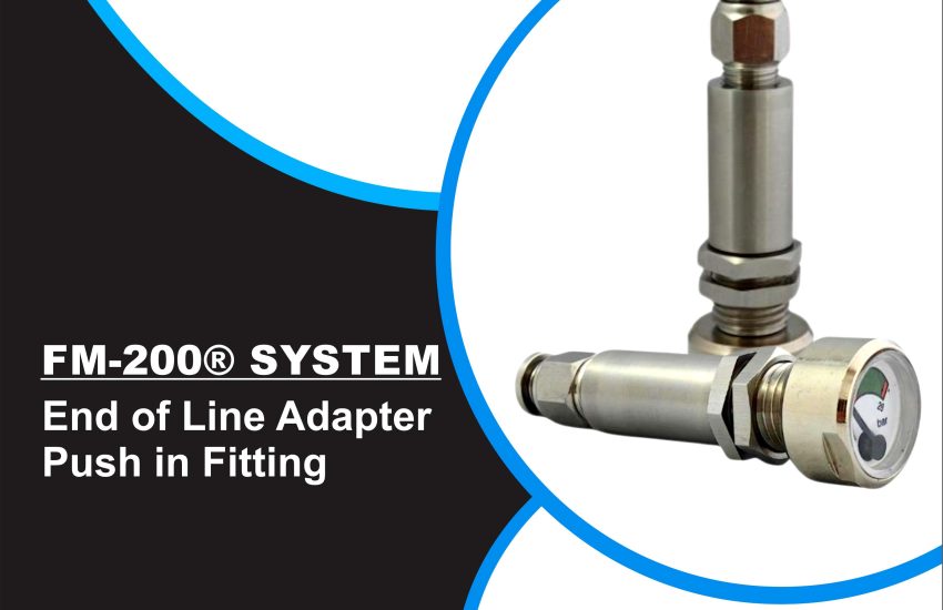 End of Line Adapter Push in Fitting