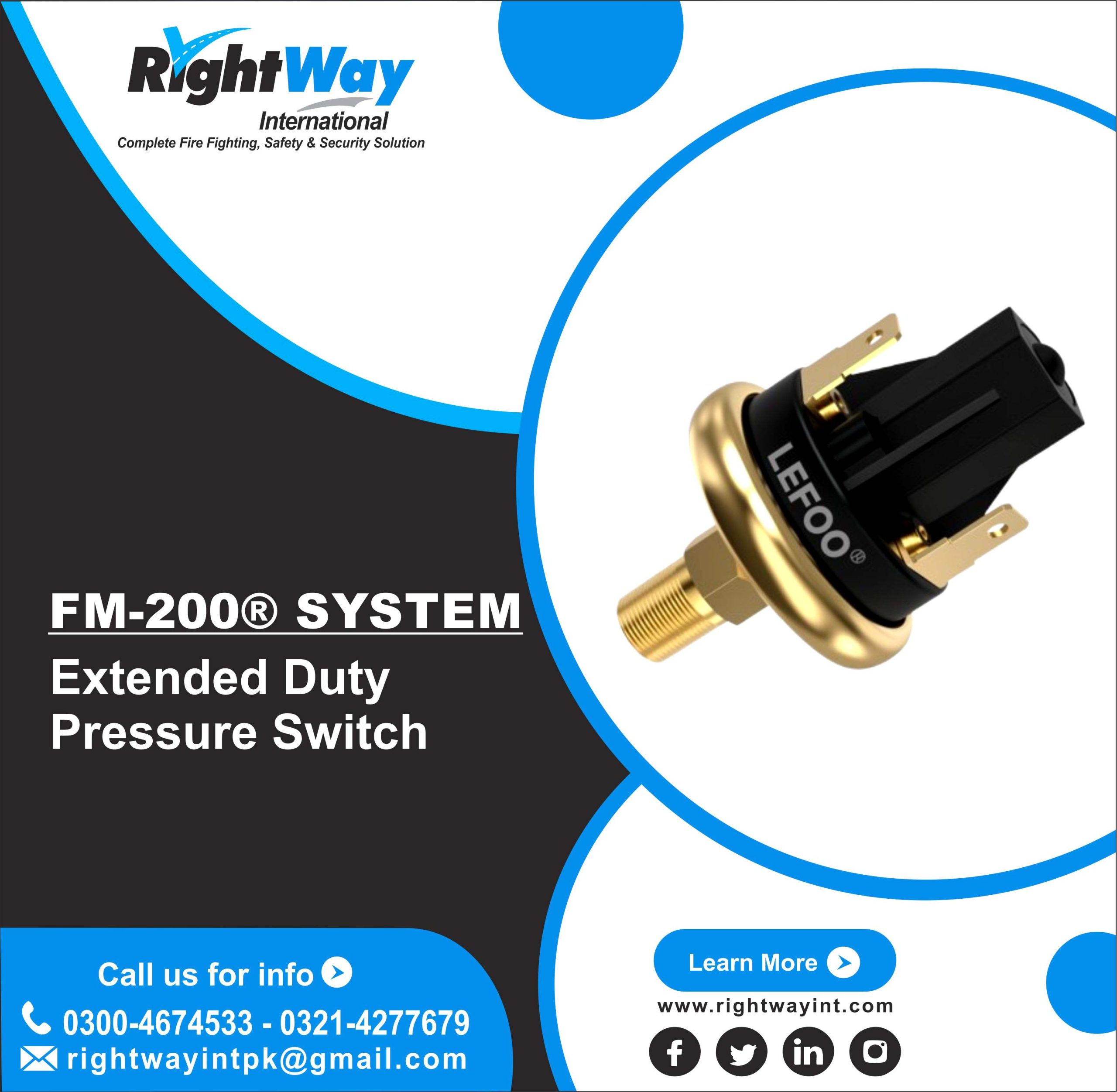 Extended Duty Pressure Switch