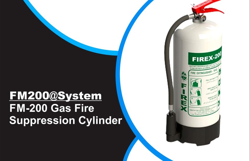FM-200 Gas Fire Suppression Cylinder