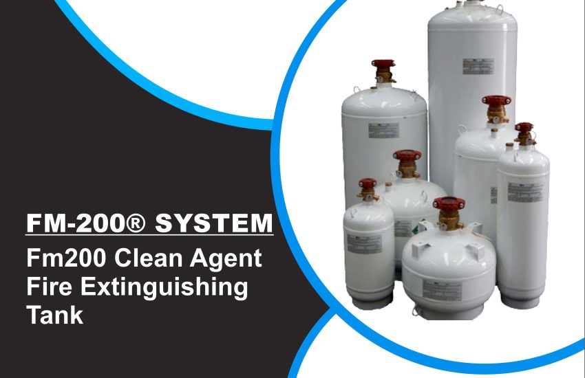 FM200 Clean Agent Fire Extinguishing Tank
