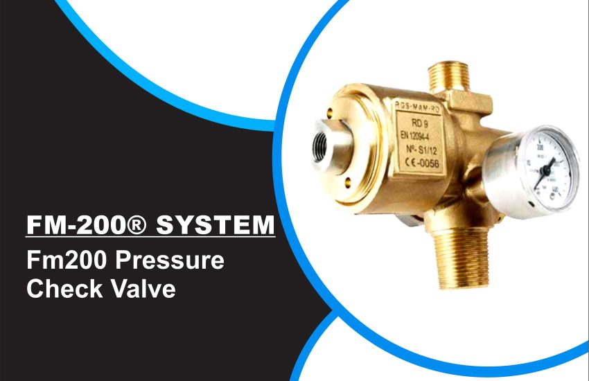 FM200 Pressure Check Valve