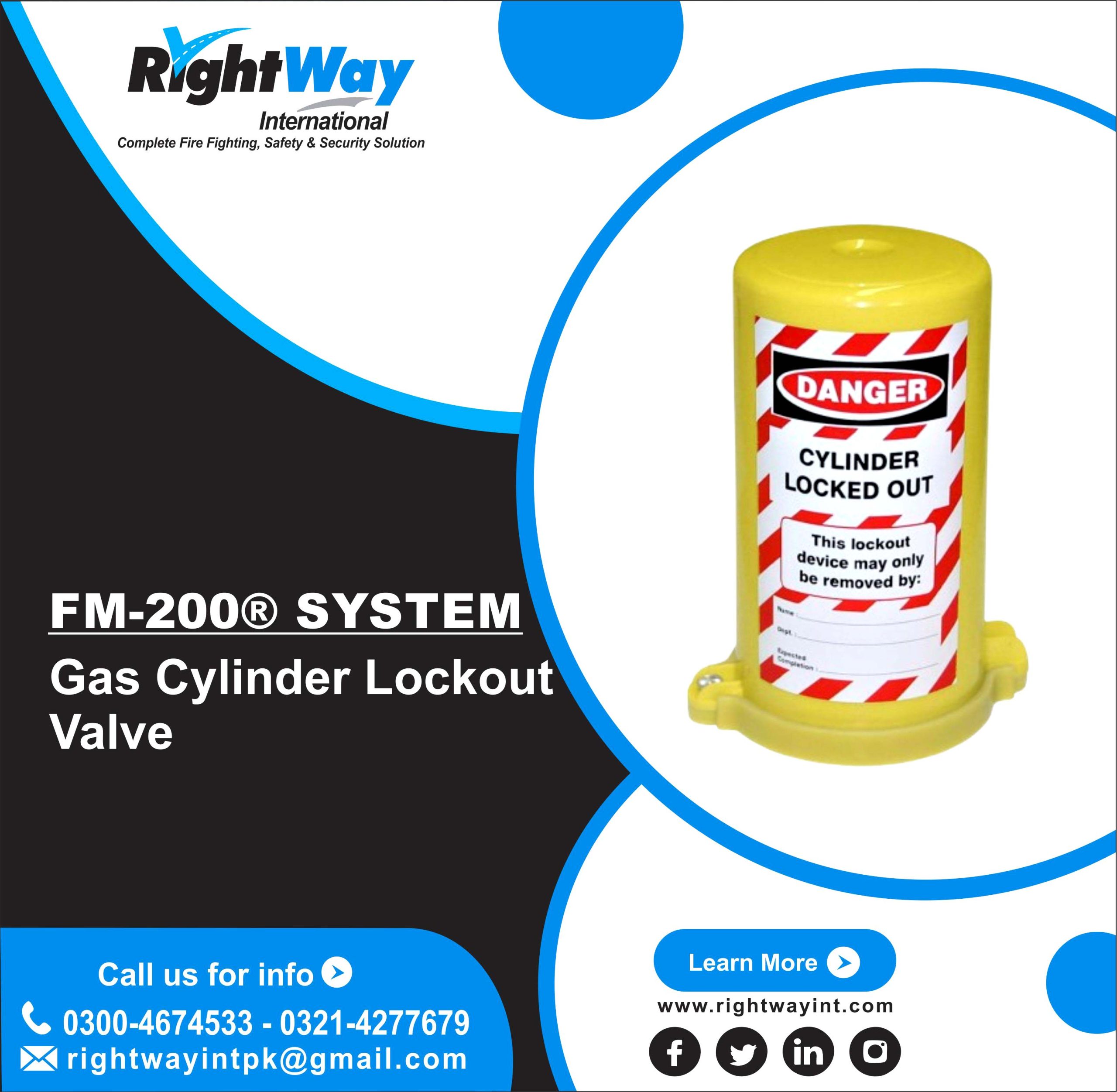 Gas Cylinder Lockout Valve
