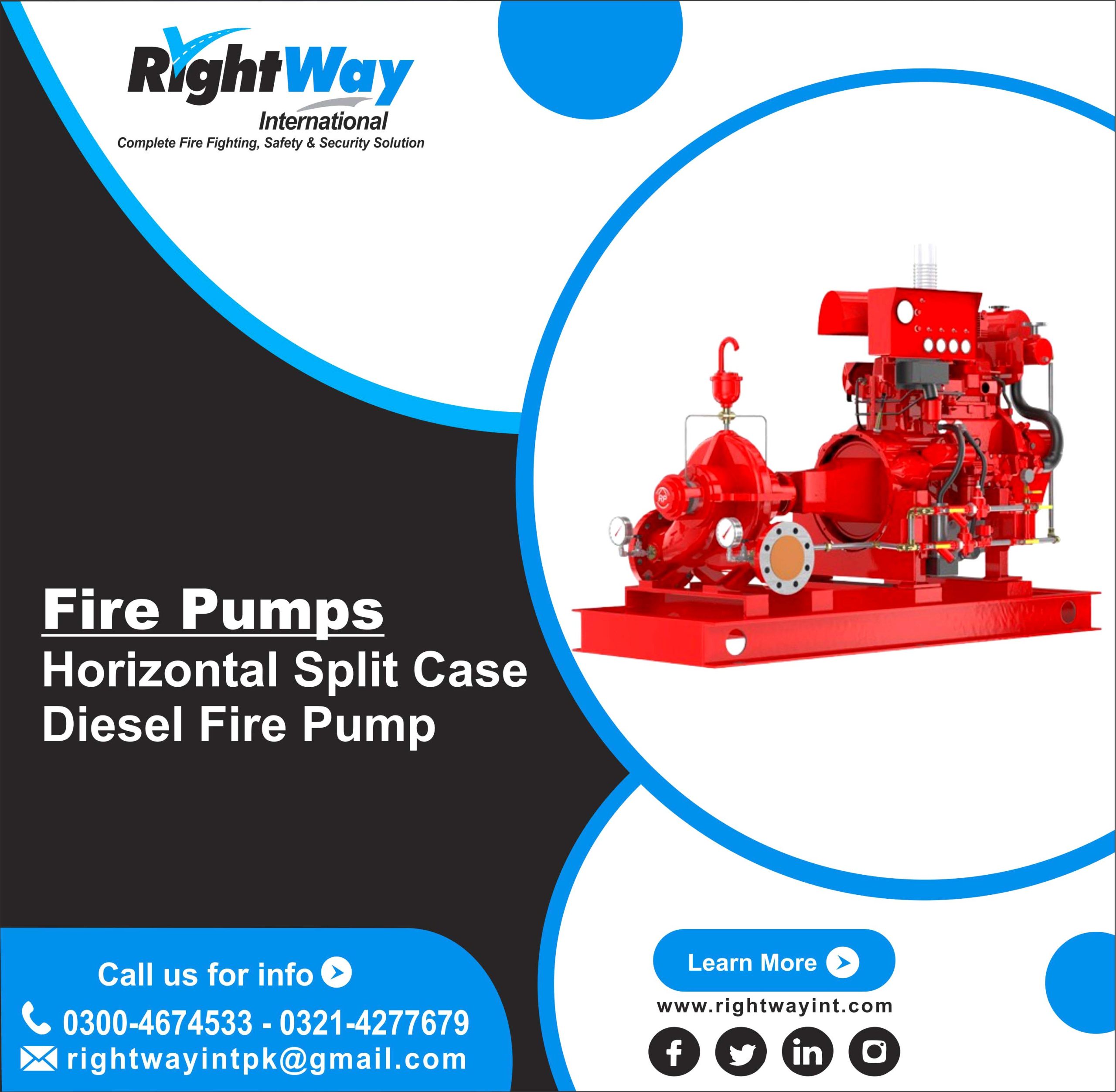 Horizontal Split Case Diesel Fire Pump