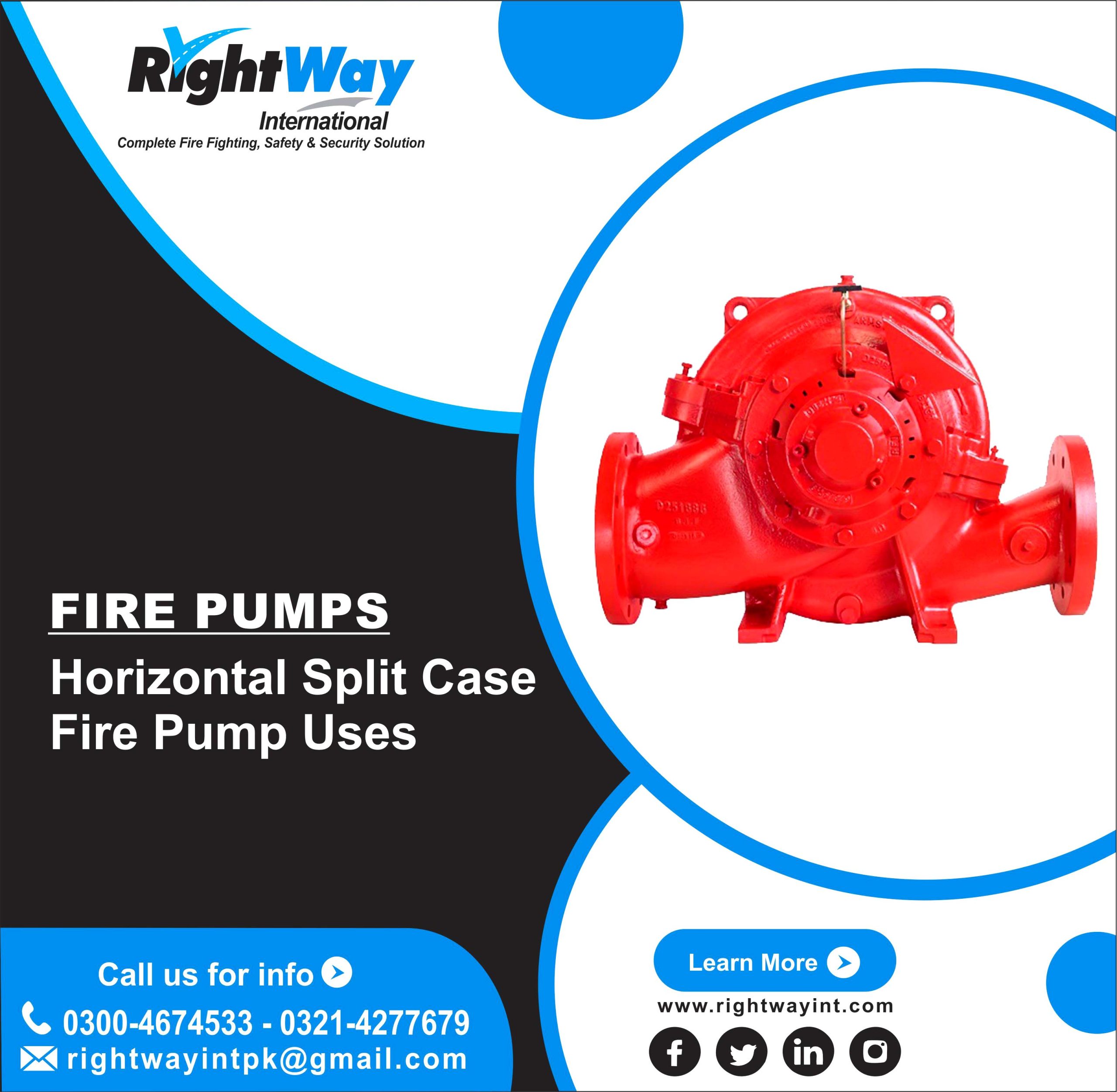 Horizontal Split Case Fire Pump Uses