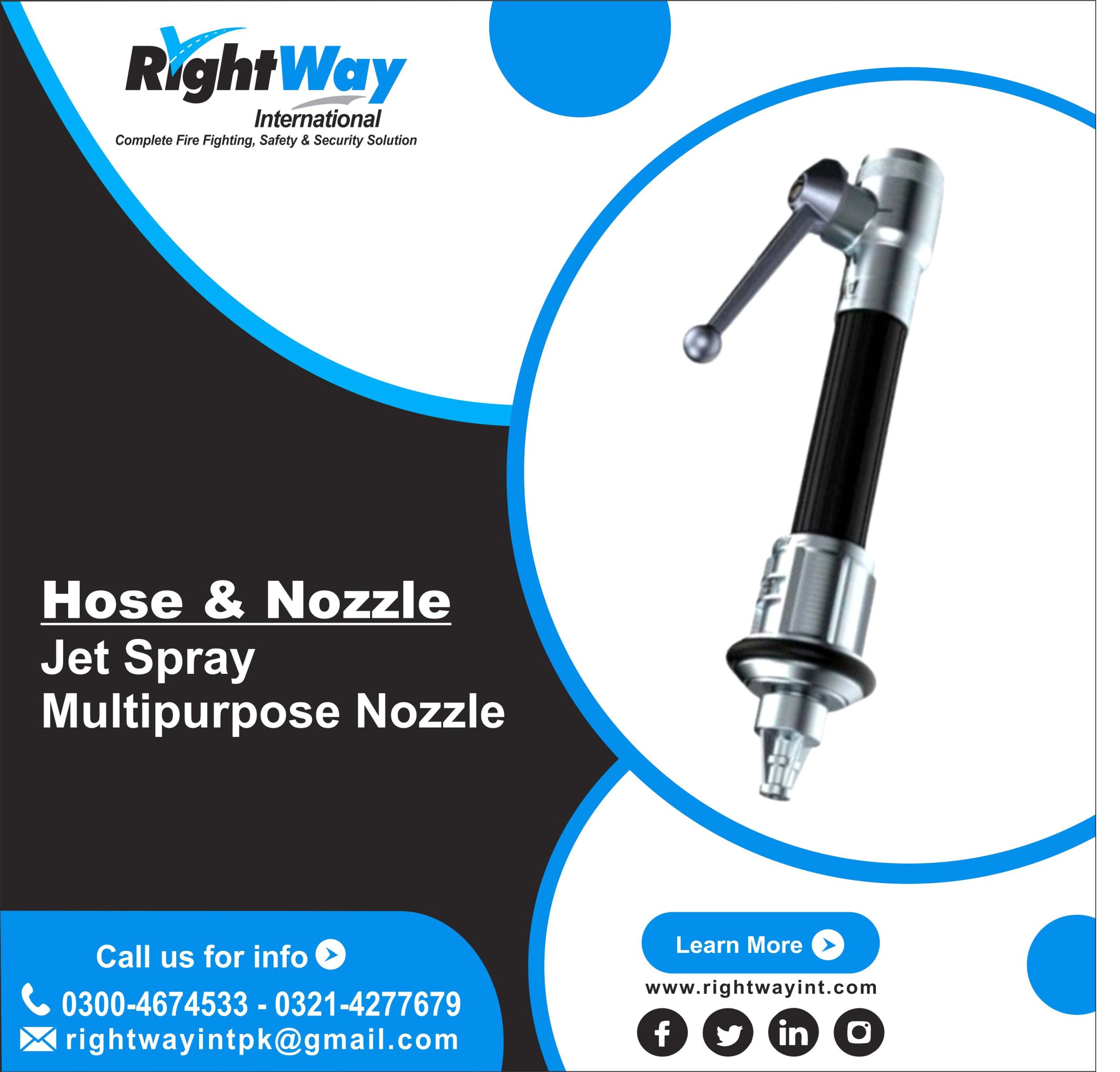 Jet Spray Multipurpose Nozzle