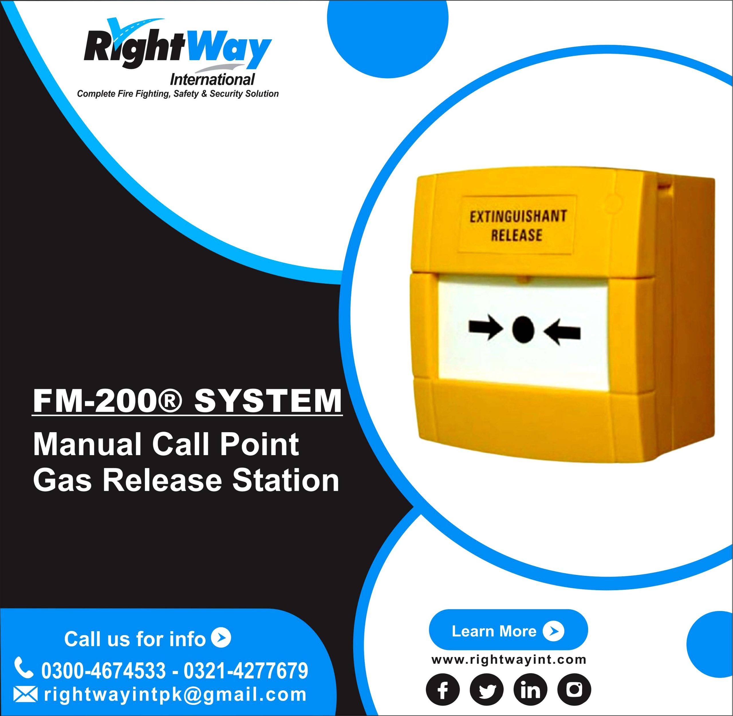 Manual Call Point Gas Release Station