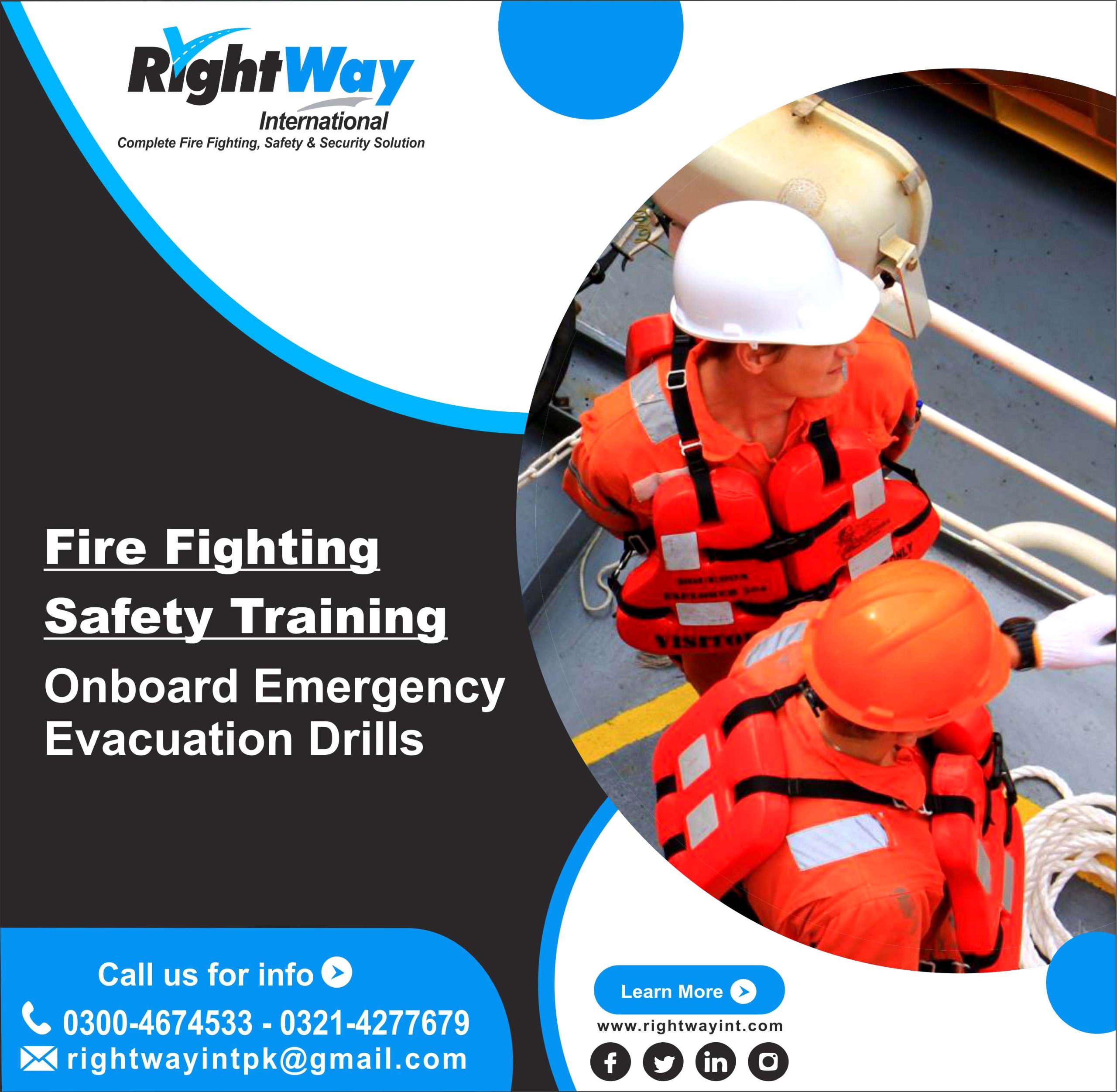Onboard Emergency Evacuation Drills