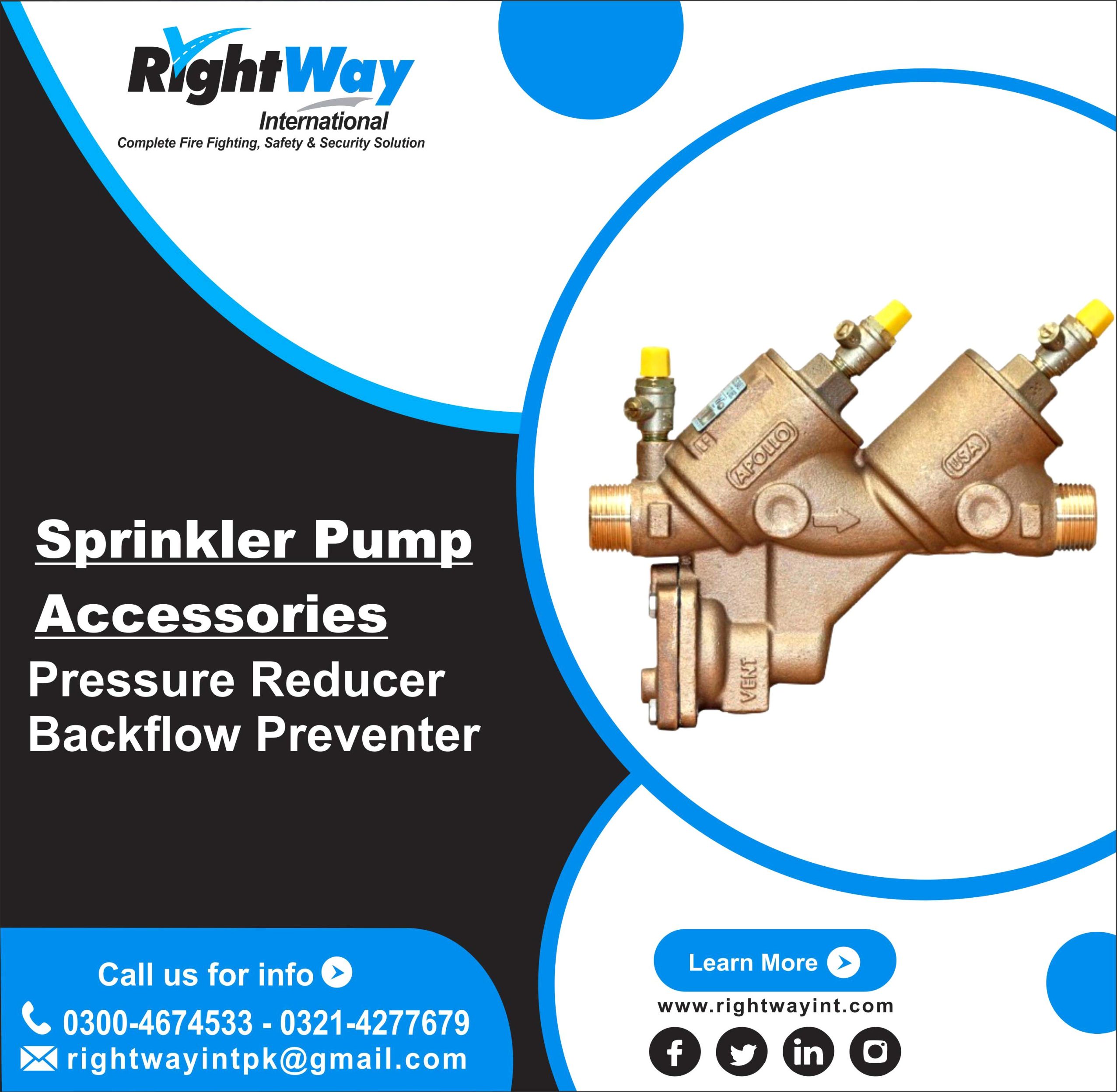 Pressure Reducer Backflow Preventer