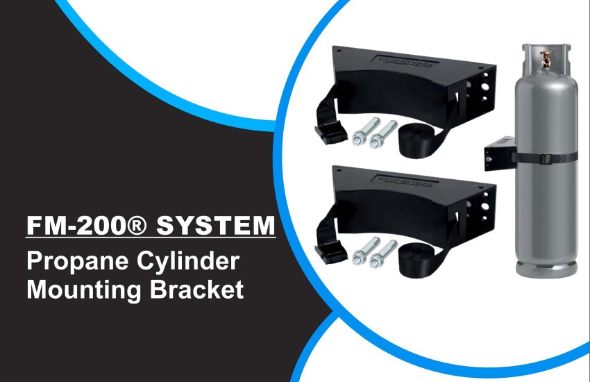 Propane Cylinder Mounting Bracket