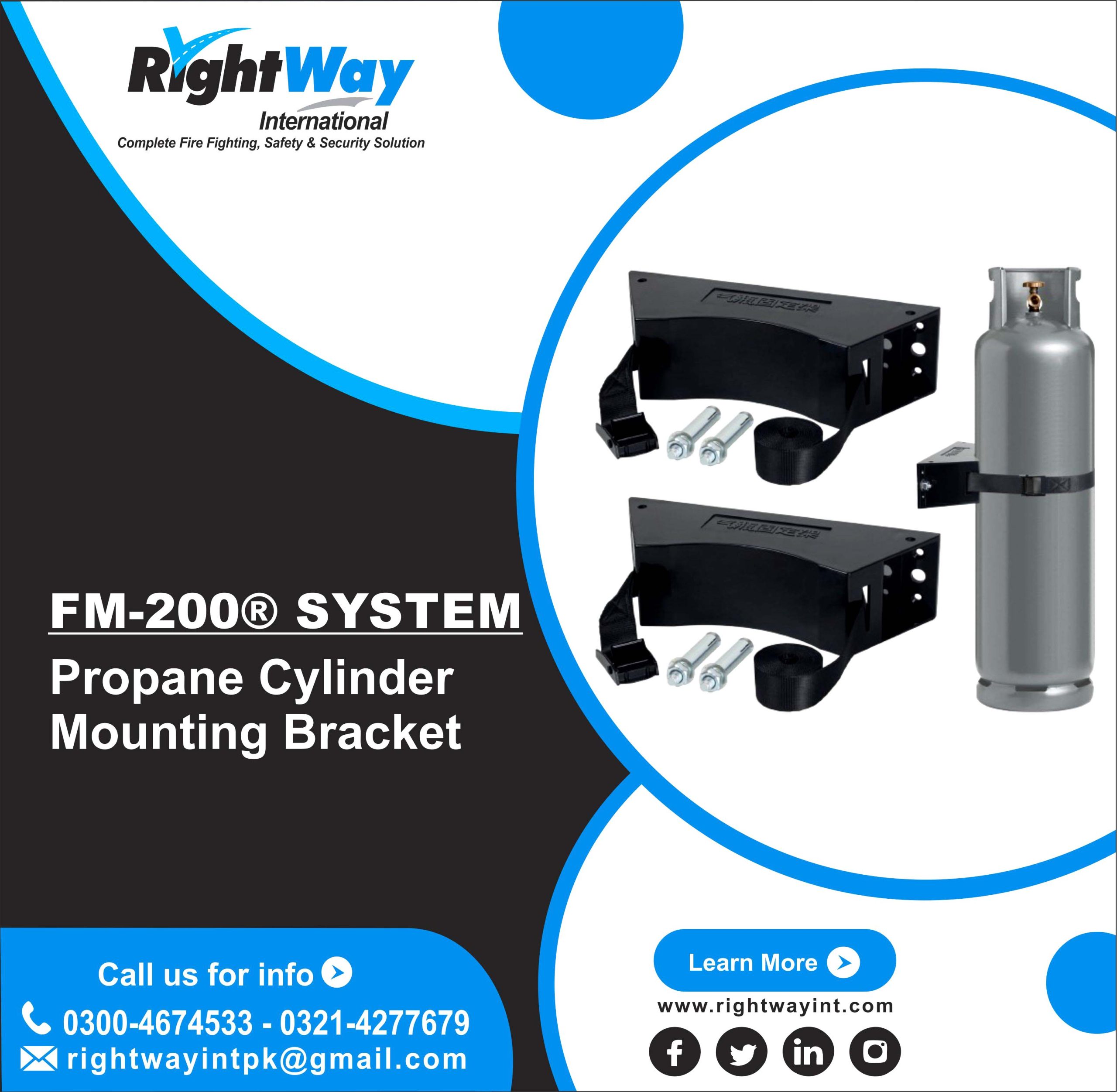 Propane Cylinder Mounting Bracket