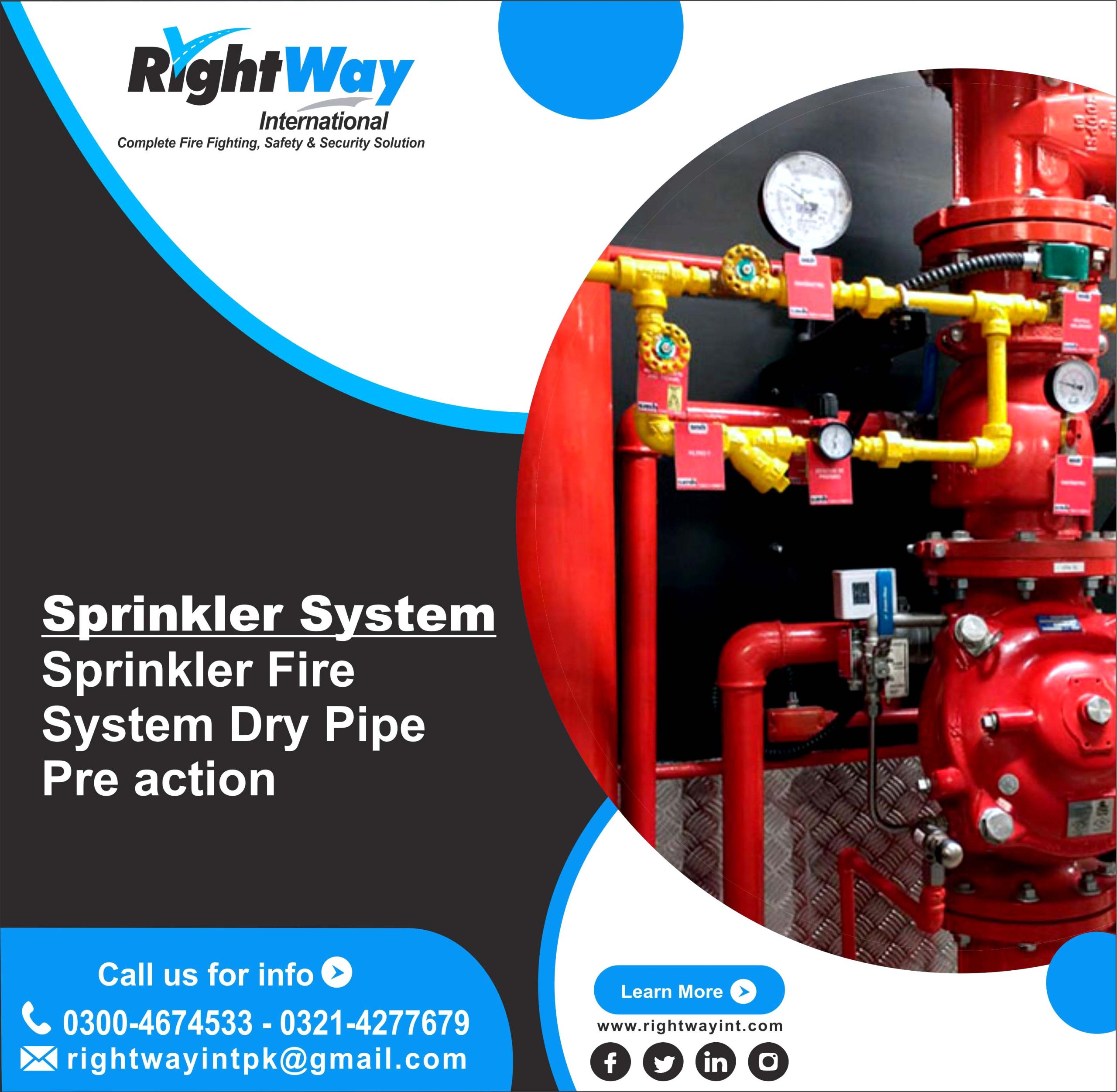 Sprinkler Fire System Dry Pipe Pre action