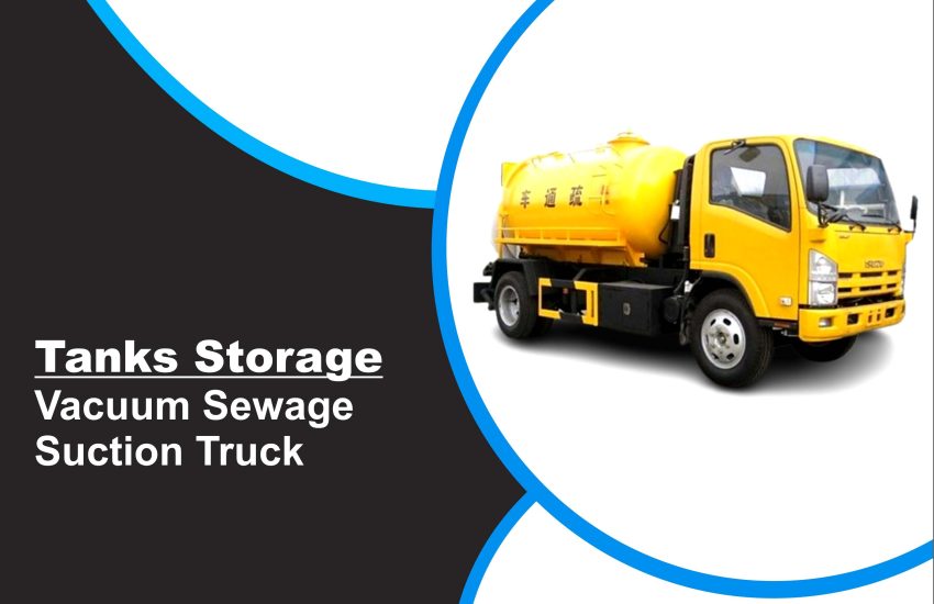 Vacuum Sewage Suction Truck