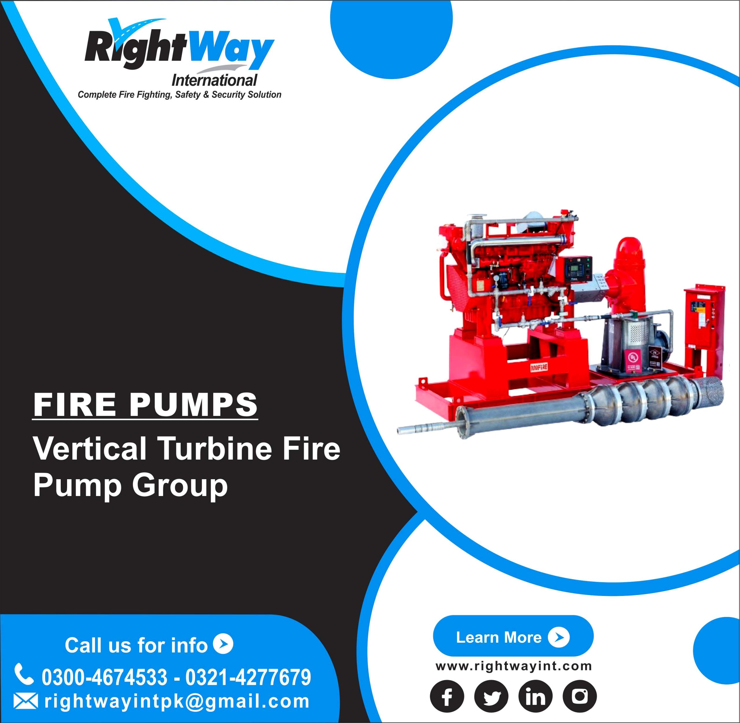 Vertical Turbine Fire Pump Group