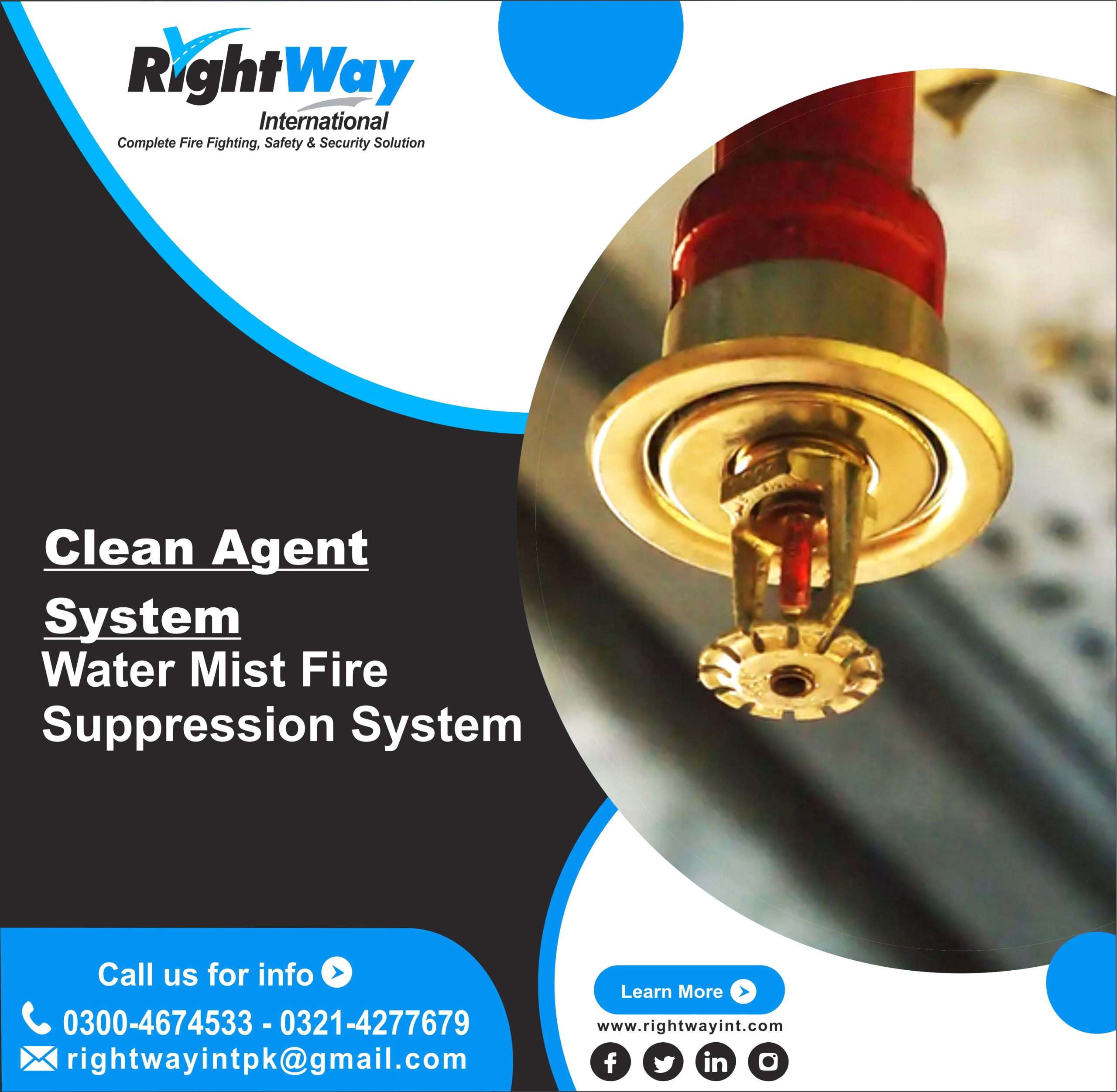 Water Mist Fire Suppression System