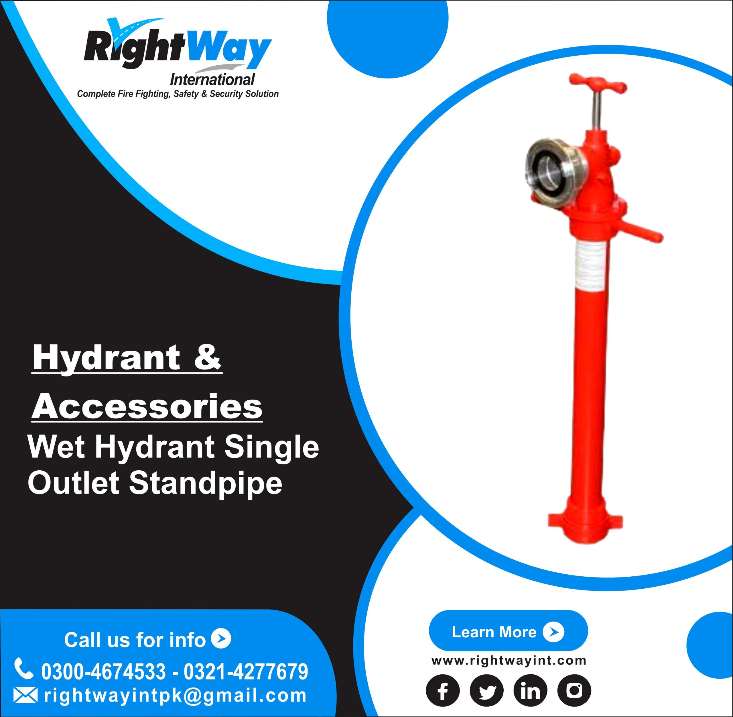 Wet Hydrant Single Outlet Standpipe