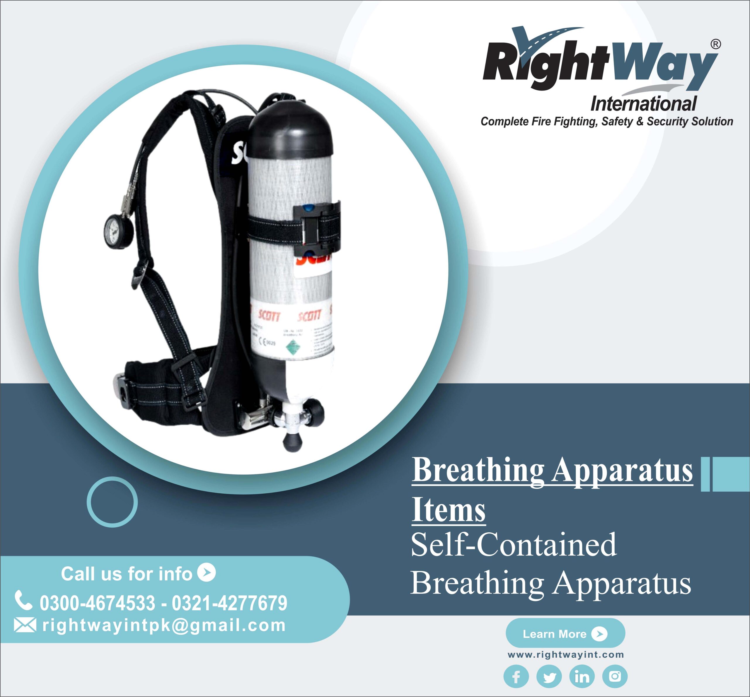 3M Scott Safety Self-Contained Breathing Apparatus