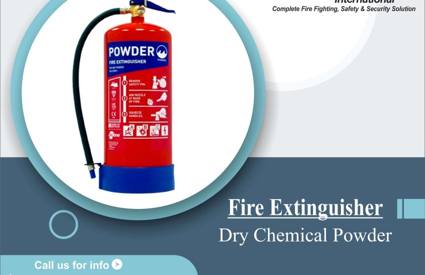 ABC Dry Chemical Powder Fire Extinguisher