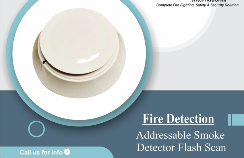 Addressable Smoke Detector Flash Scan