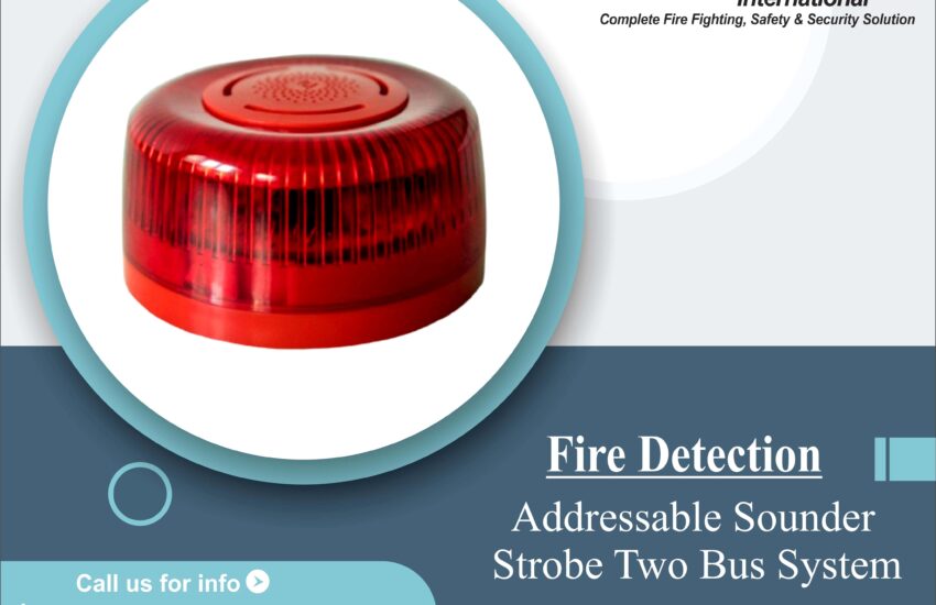 Addressable Sounder Strobe Two Bus System