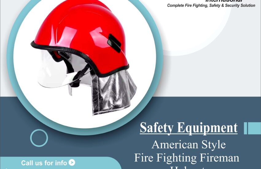 American Style Fire Fighting Fireman Helmet