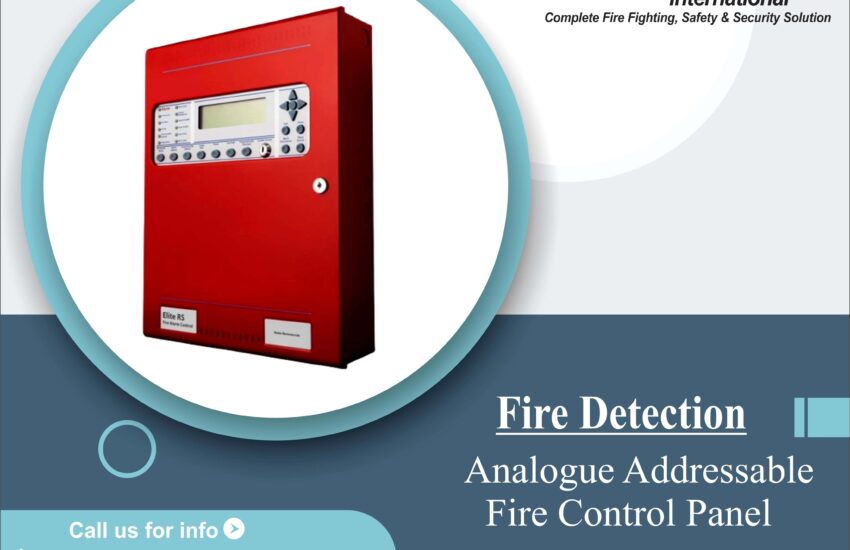 Analogue Addressable Fire Control Panel